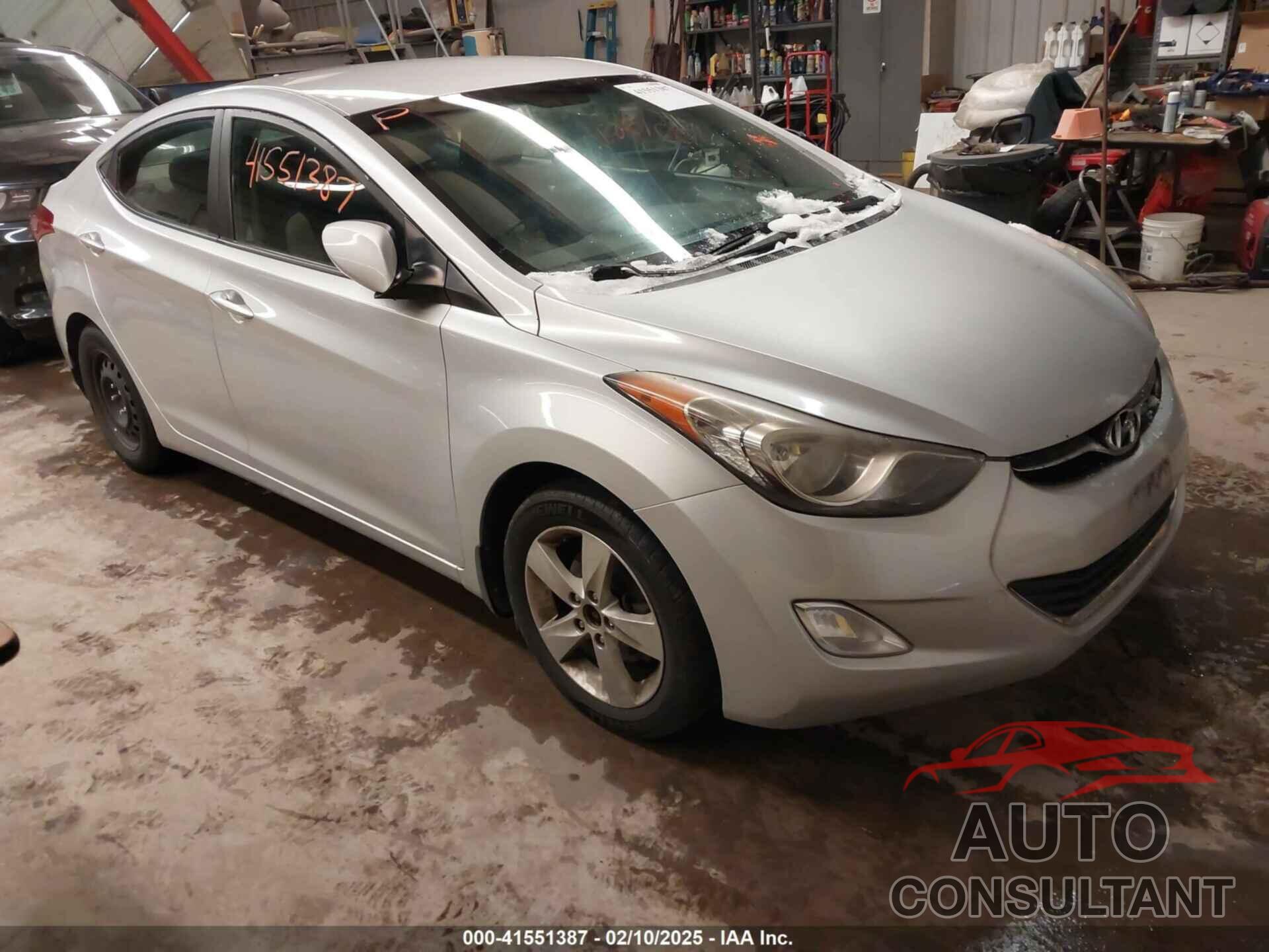 HYUNDAI ELANTRA 2013 - KMHDH4AE5DU862491