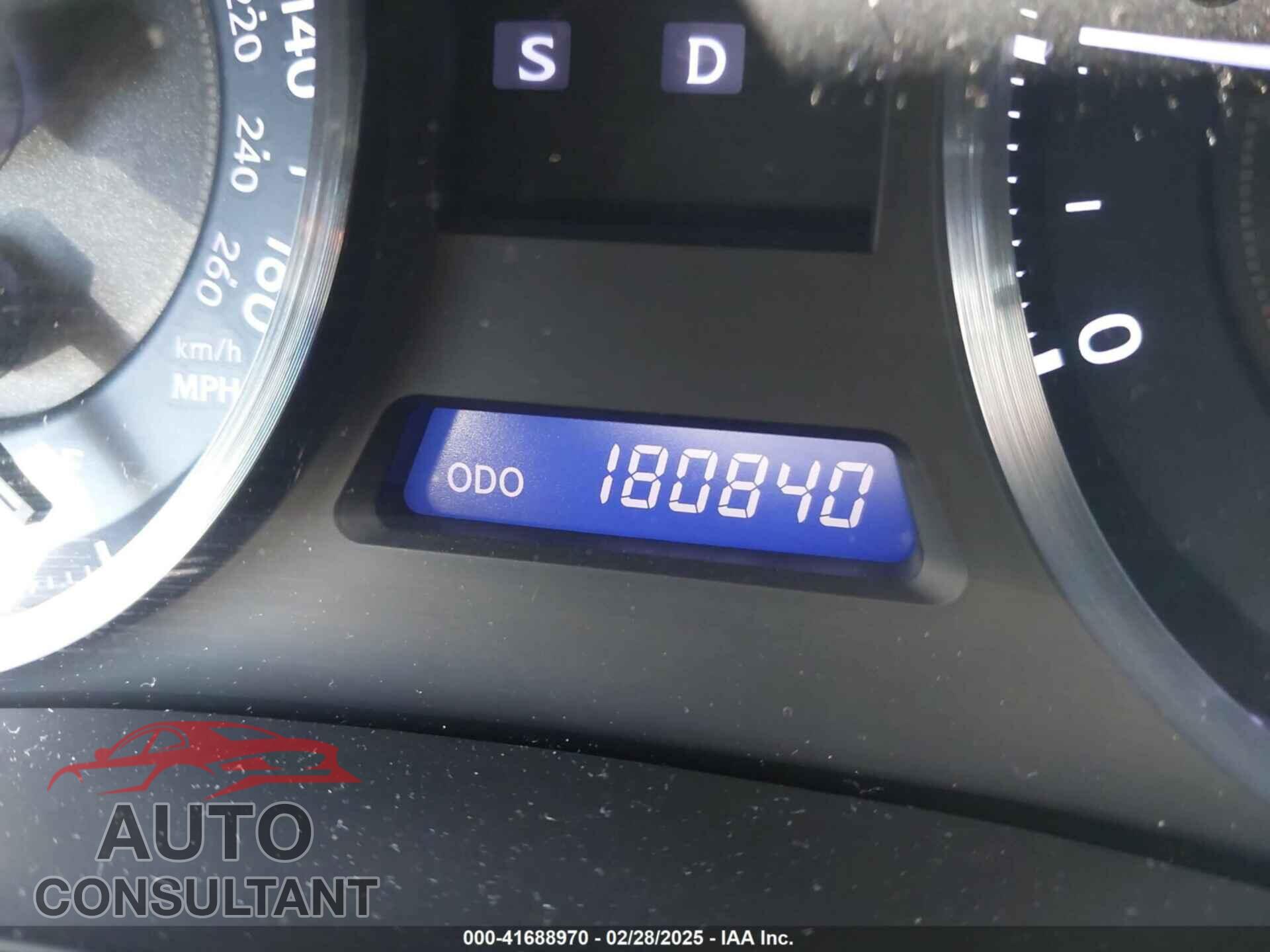 LEXUS IS 250 2011 - JTHCF5C29B5046243