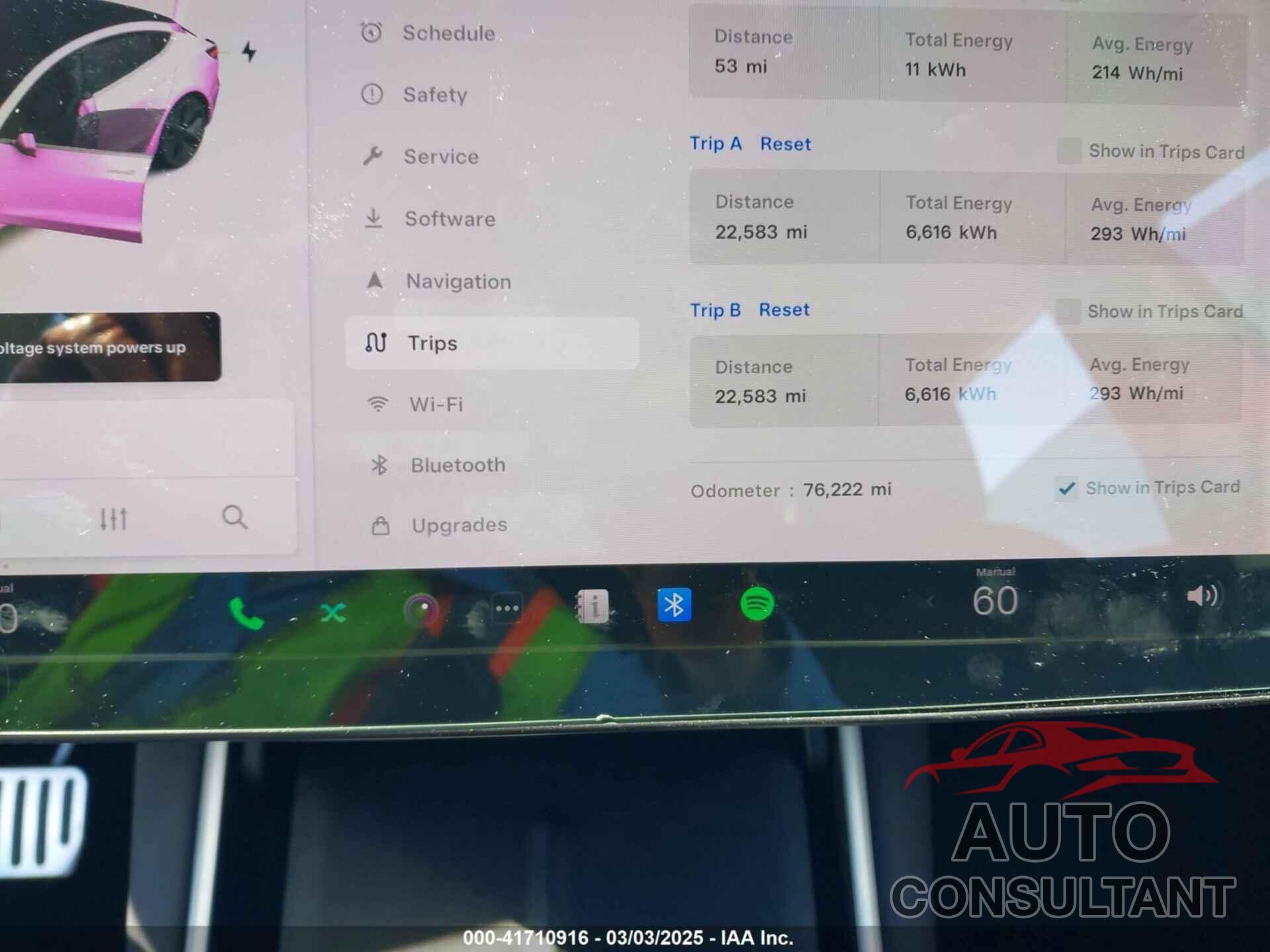 TESLA MODEL 3 2019 - 5YJ3E1EA5KF306816