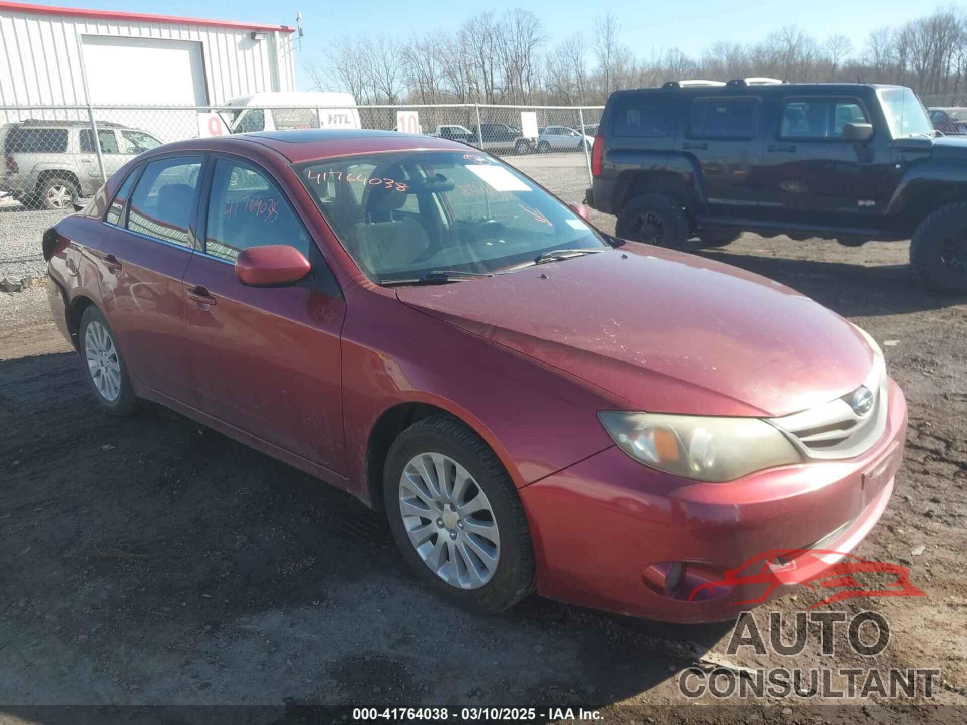 SUBARU IMPREZA 2011 - JF1GE6B68BH512717