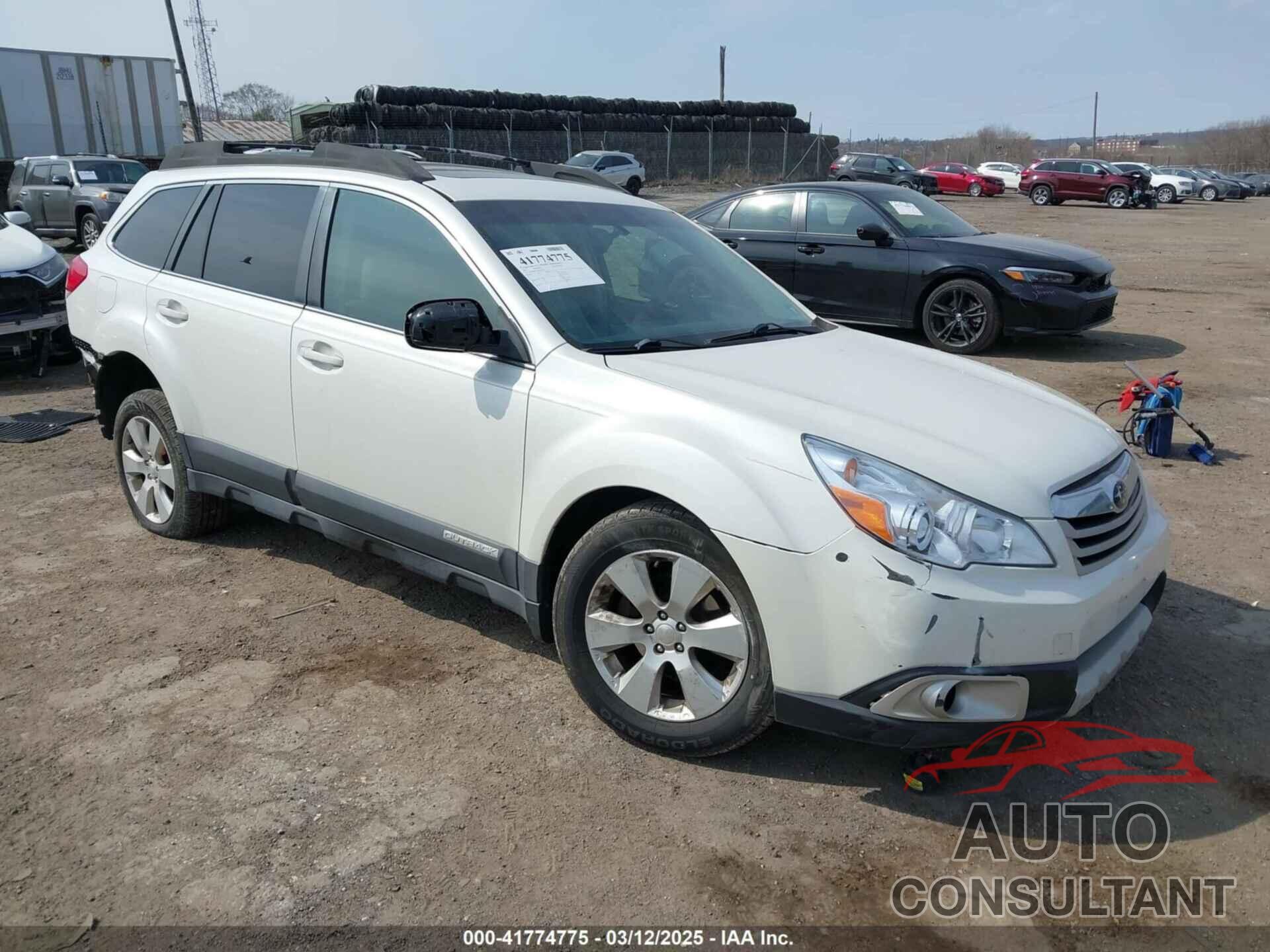 SUBARU OUTBACK 2011 - 4S4BRBKC3B3322999