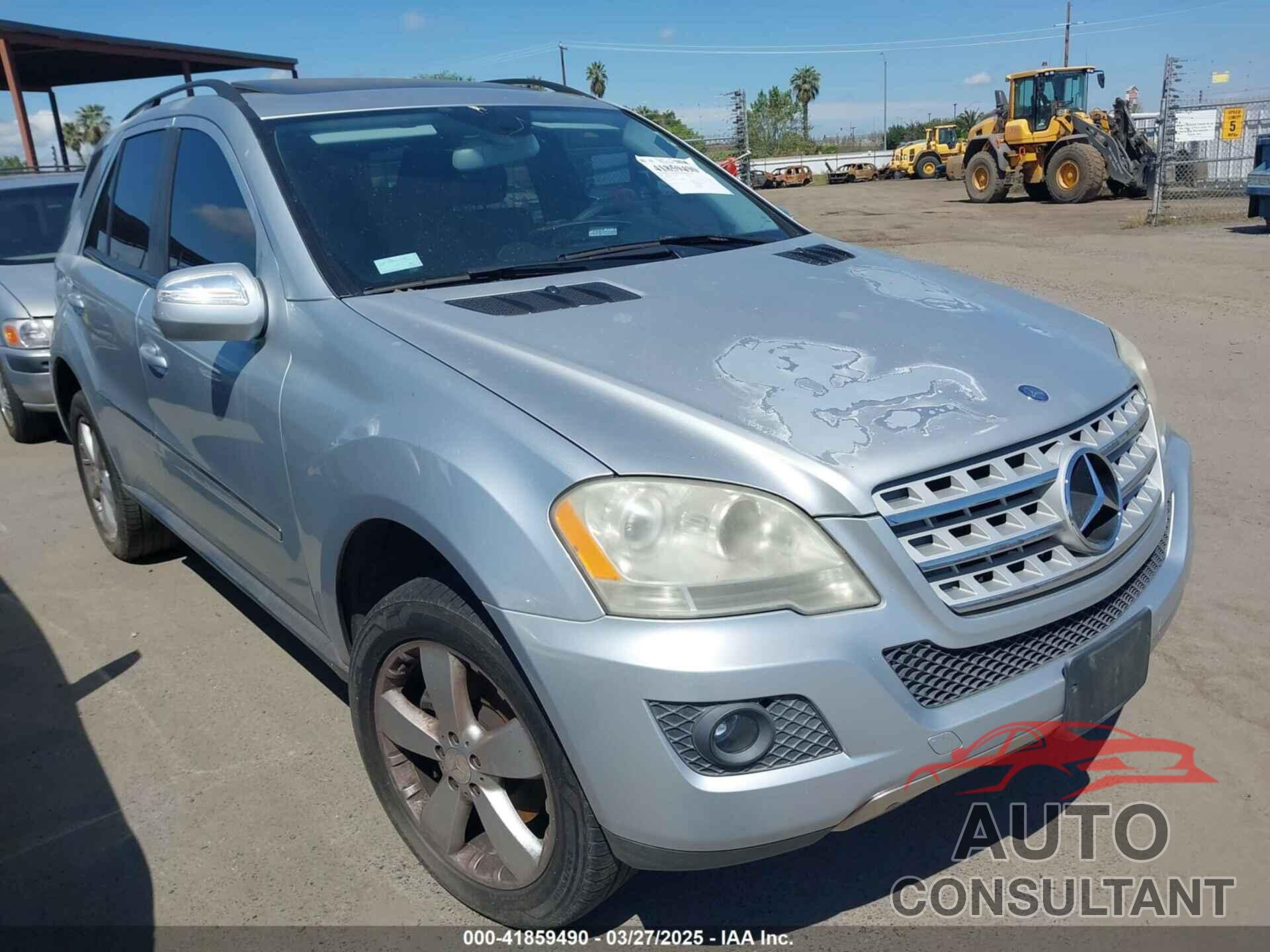 MERCEDES-BENZ ML 350 2009 - 4JGBB86E49A442710