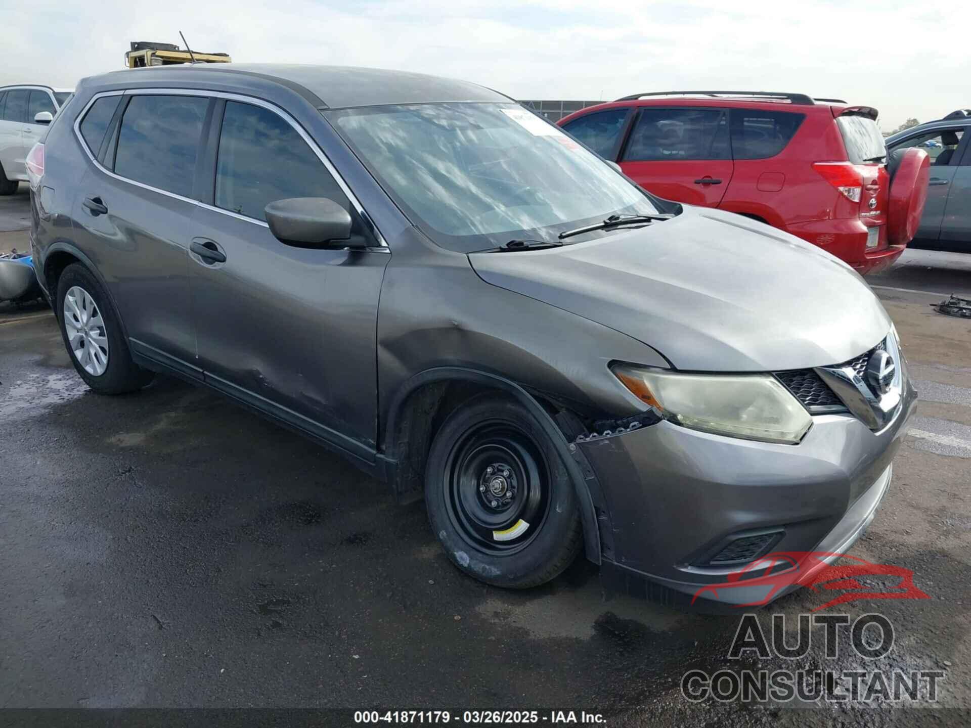 NISSAN ROGUE 2016 - KNMAT2MT5GP662928