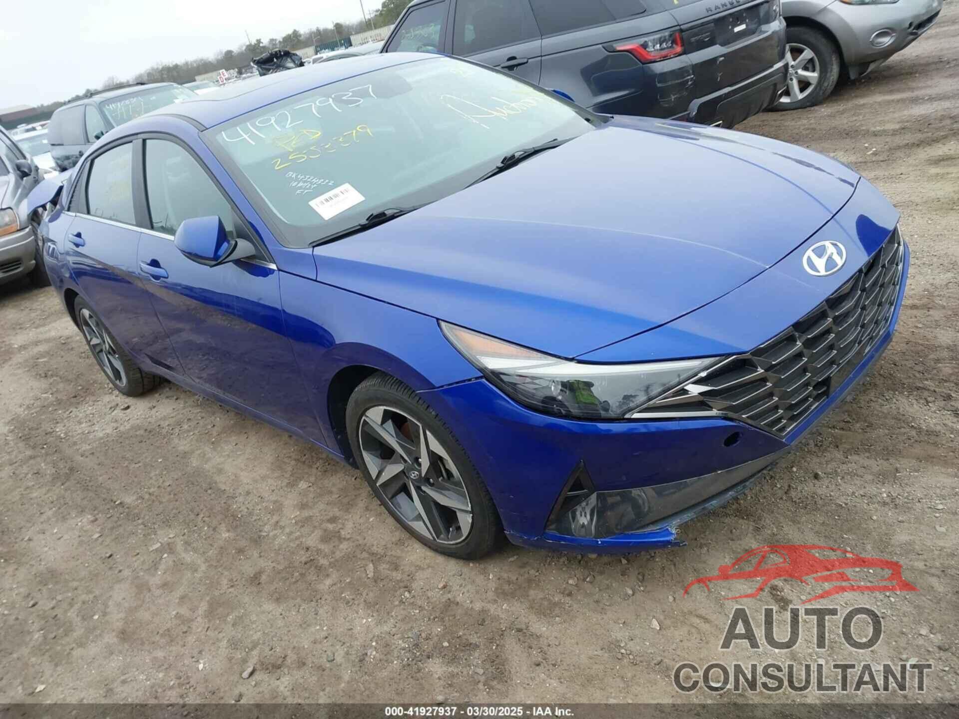 HYUNDAI ELANTRA HYBRID 2022 - KMHLN4AJ4NU019787