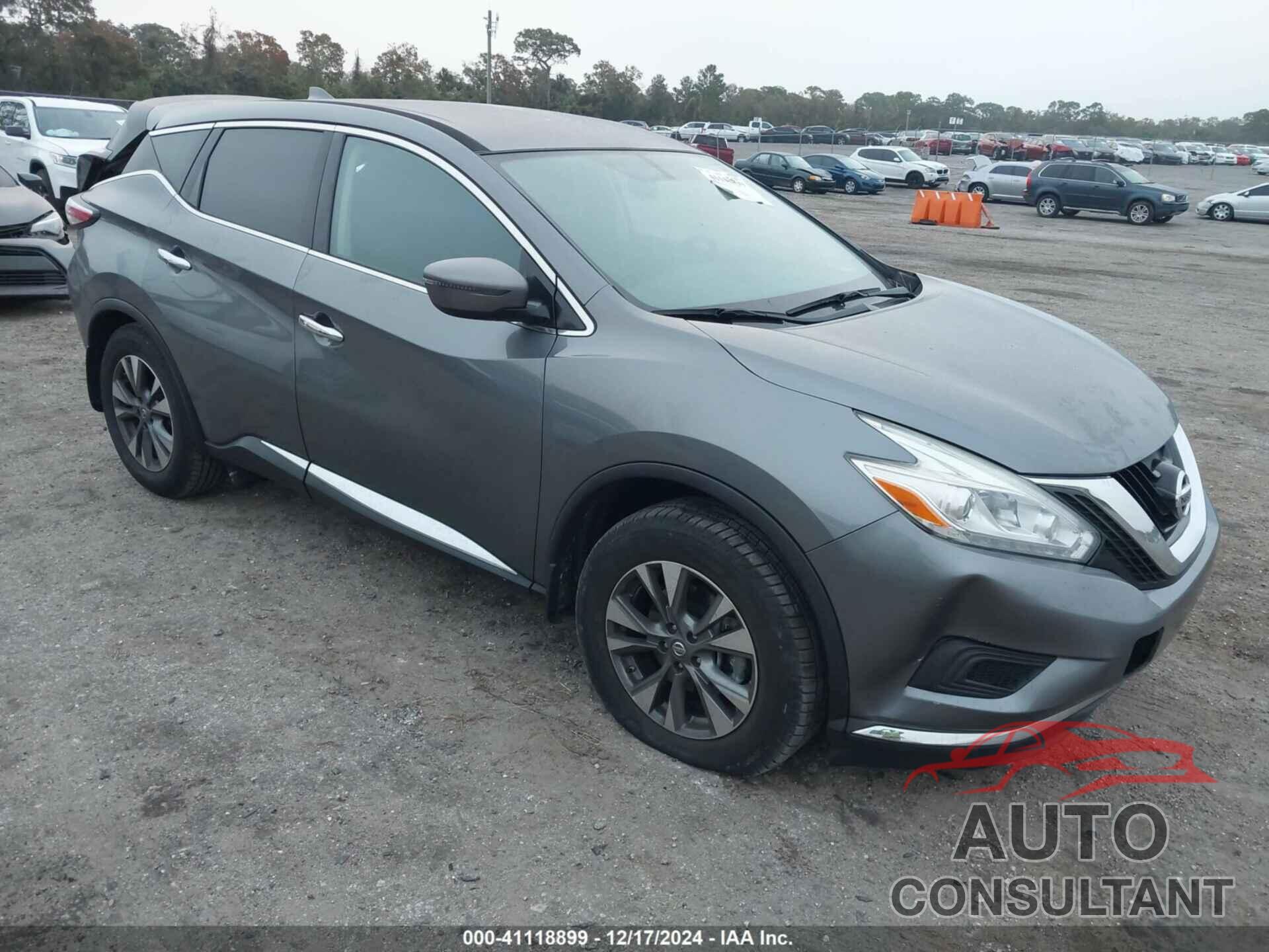 NISSAN MURANO 2017 - 5N1AZ2MG8HN187320