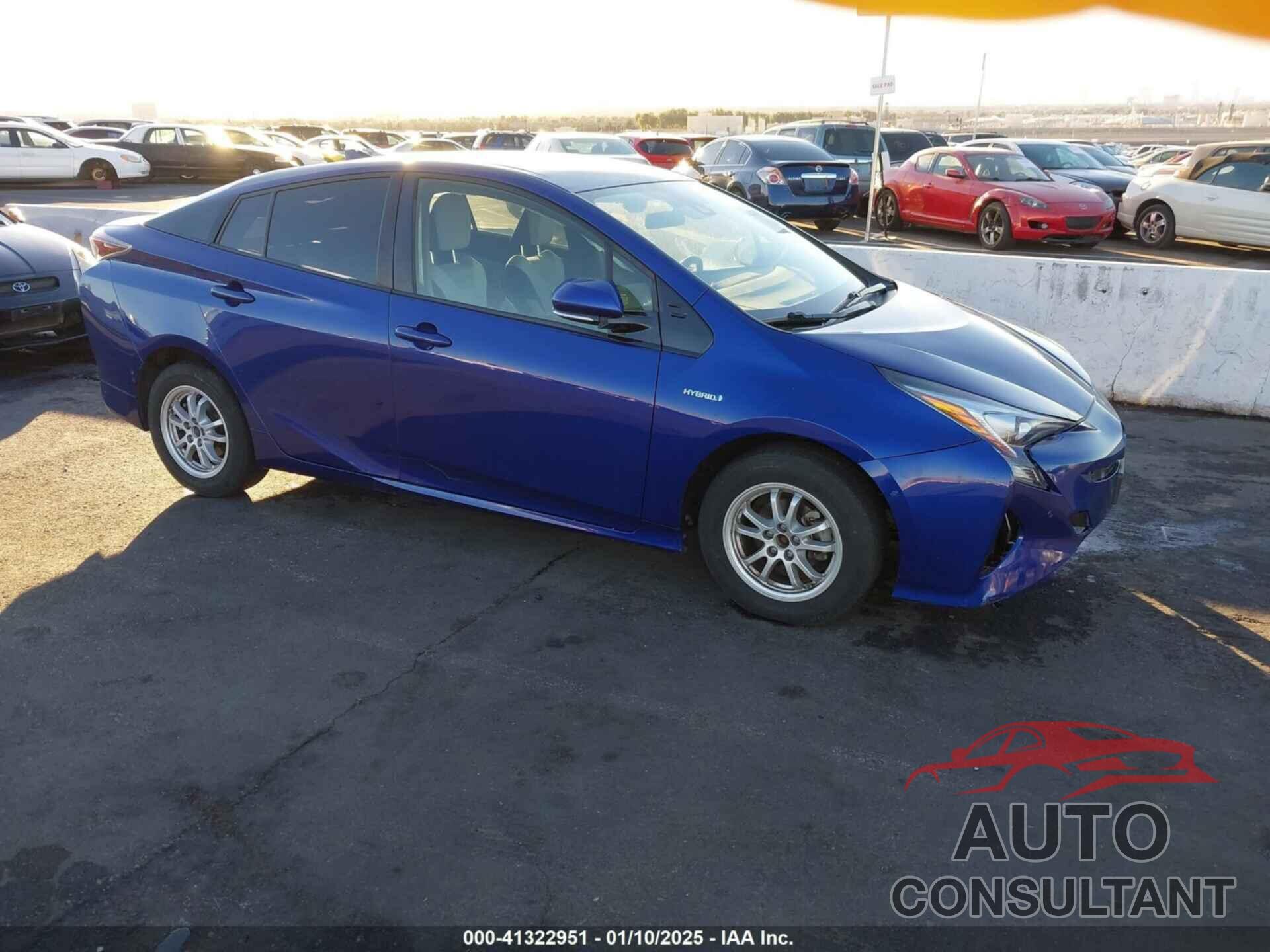 TOYOTA PRIUS 2017 - JTDKBRFU8H3562482