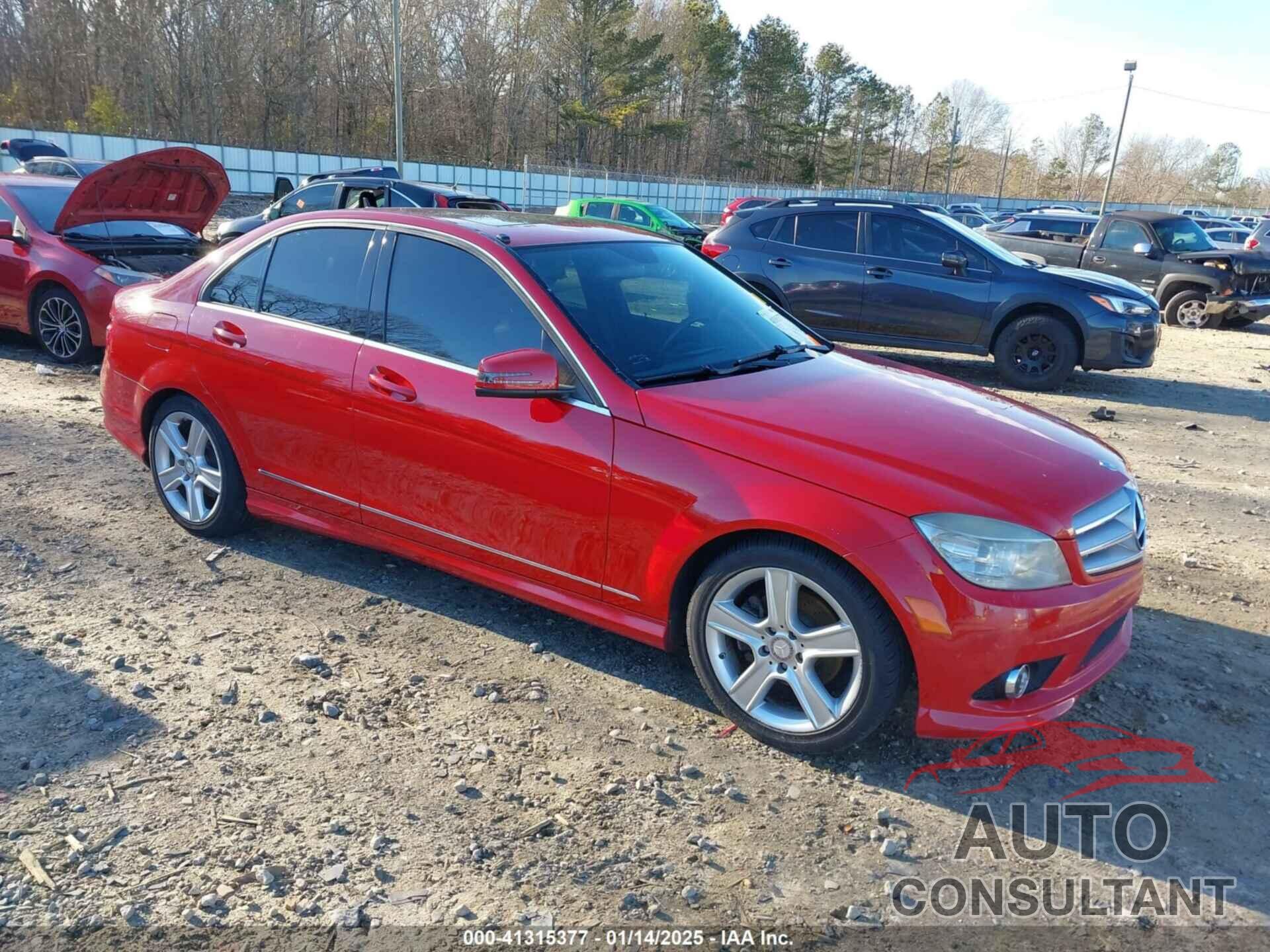 MERCEDES-BENZ C 300 2010 - WDDGF5EB8AR121706