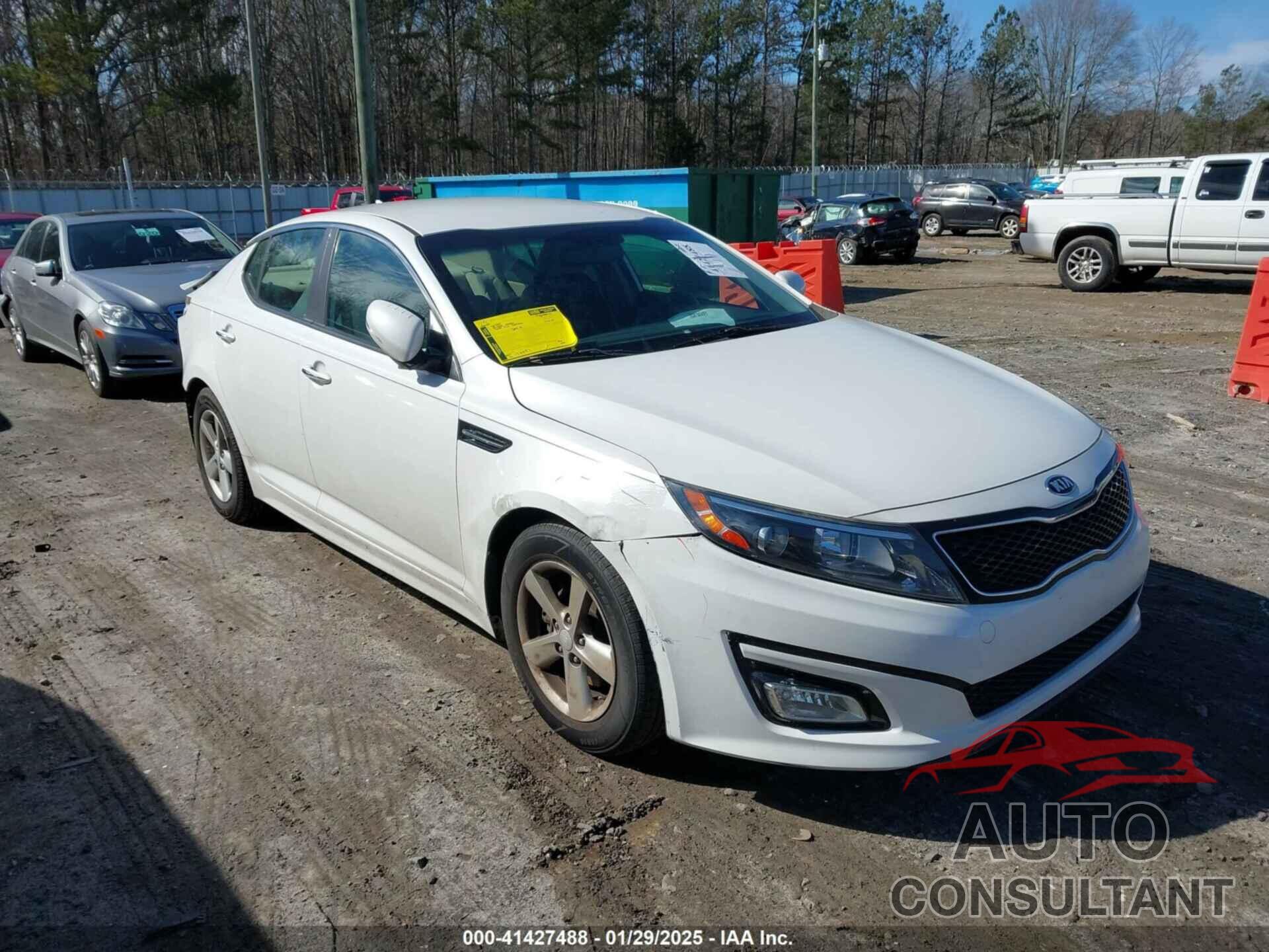 KIA OPTIMA 2015 - KNAGM4A75F5663823