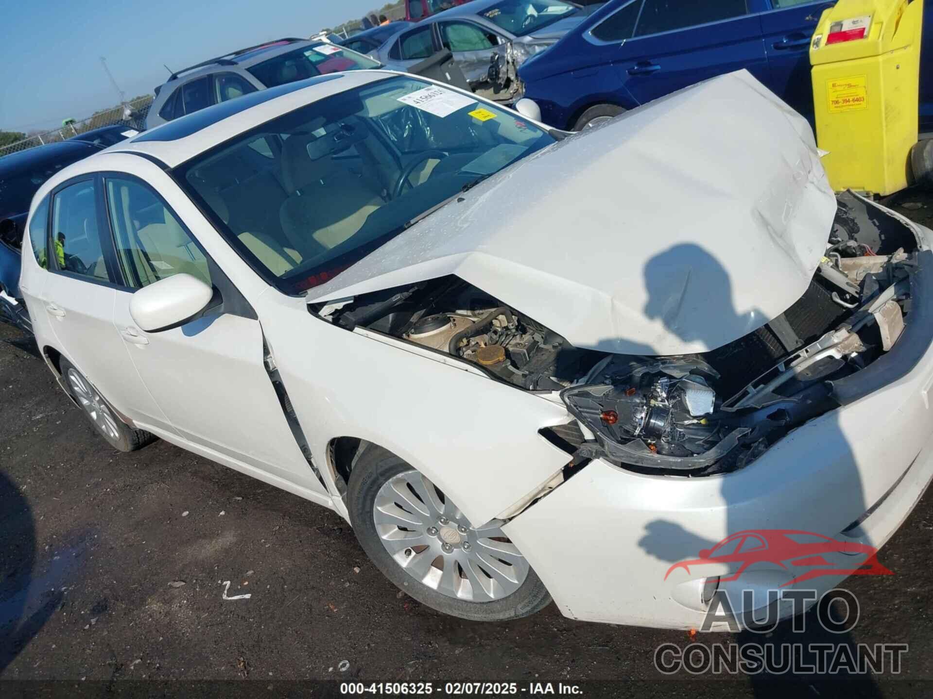 SUBARU IMPREZA 2010 - JF1GH6B61AH805218