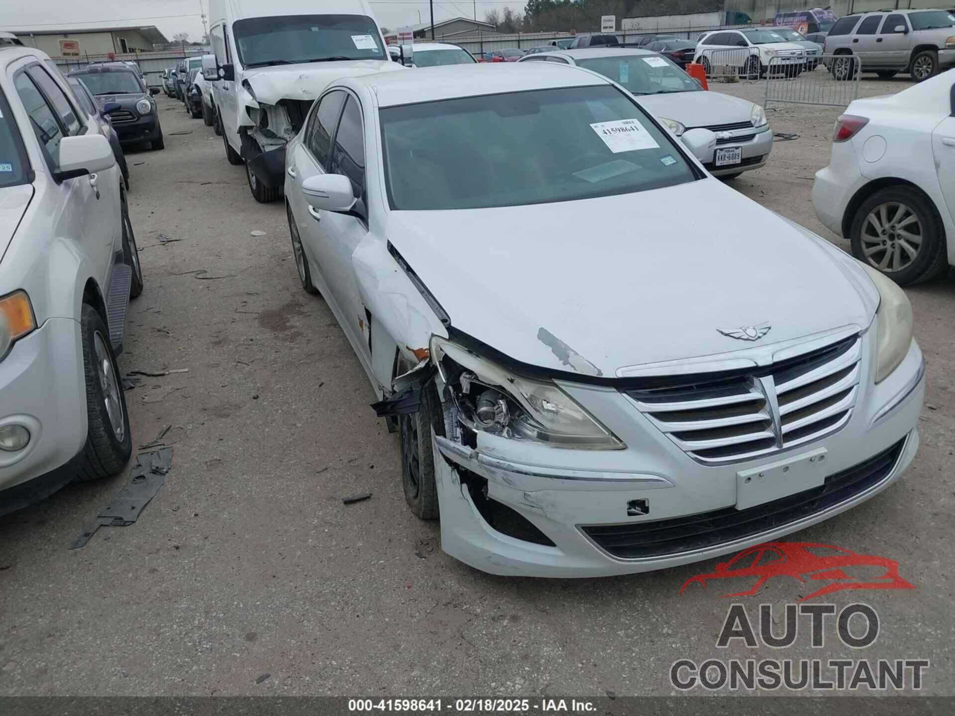 HYUNDAI GENESIS 2013 - KMHGC4DD5DU243646