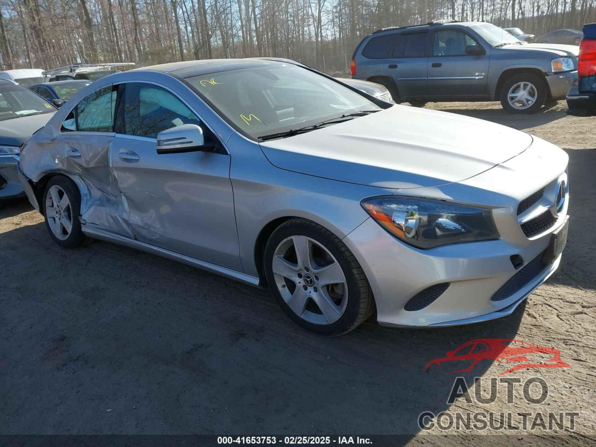 MERCEDES-BENZ CLA 250 2018 - WDDSJ4GB2JN531134