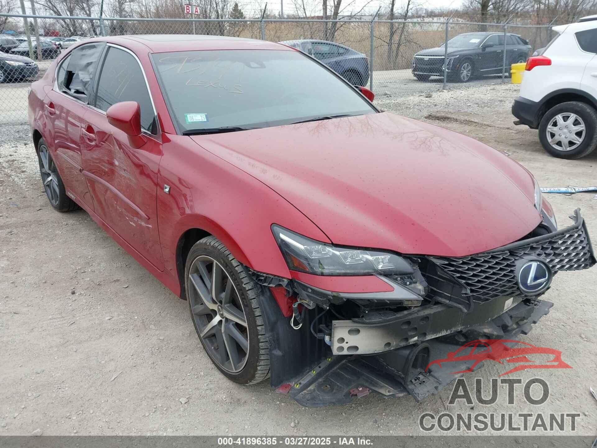 LEXUS GS 450H 2017 - JTHBS1BL3HA002300