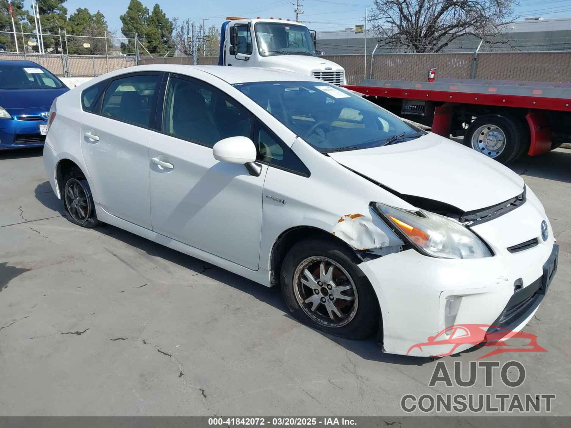 TOYOTA PRIUS 2012 - JTDKN3DU0C5434693