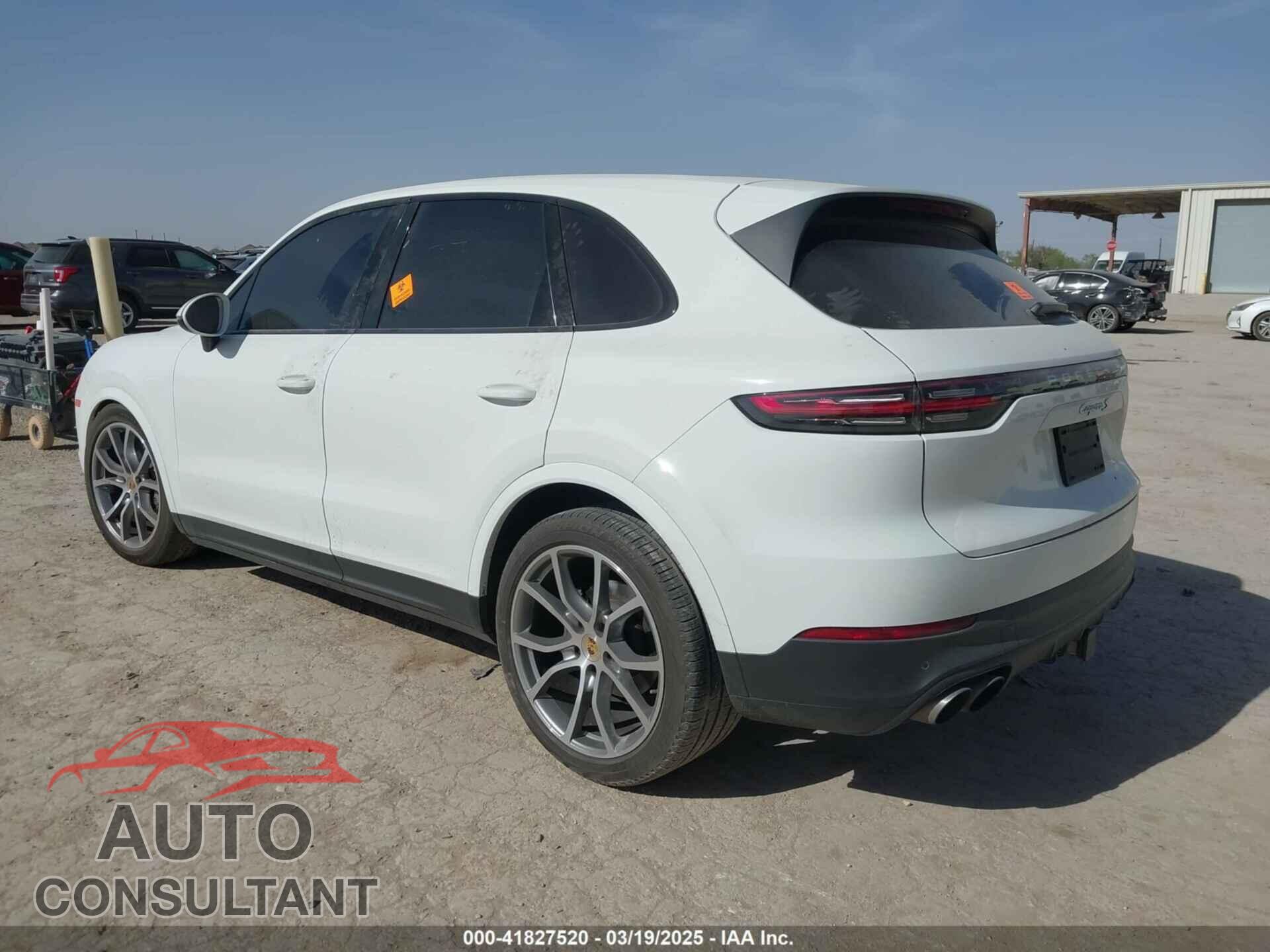 PORSCHE CAYENNE 2019 - WP1AB2AY7KDA64786
