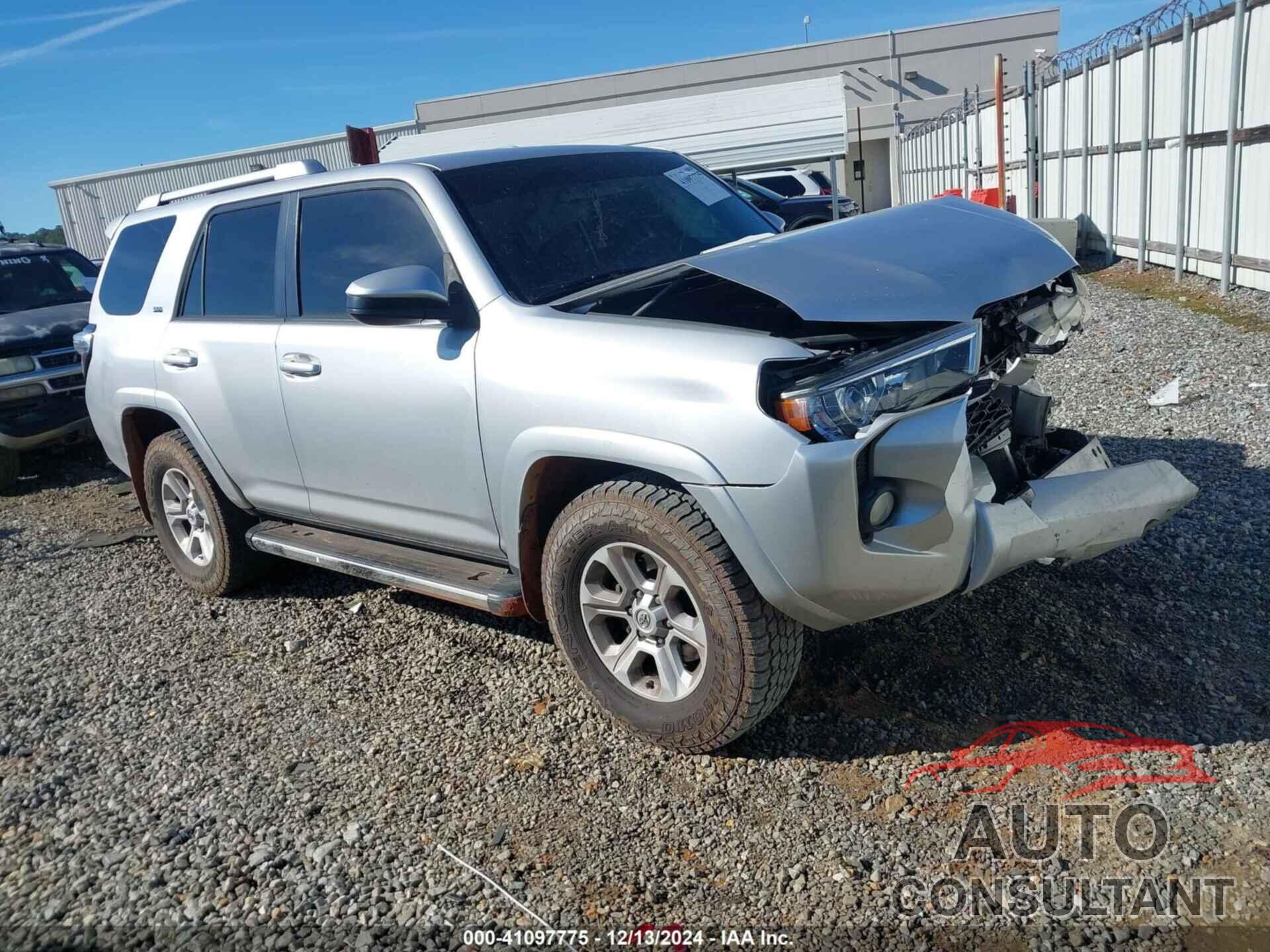 TOYOTA 4RUNNER 2016 - JTEZU5JR0G5141102