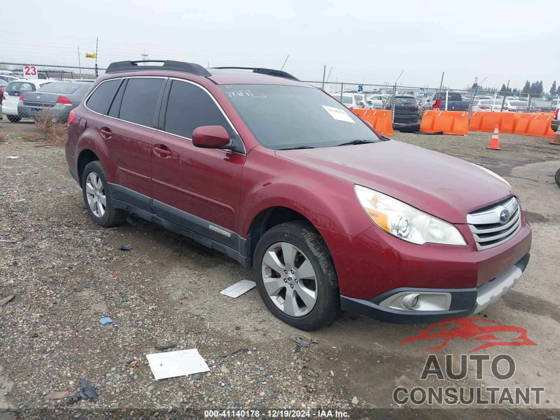 SUBARU OUTBACK 2012 - 4S4BRBLC1C3281143