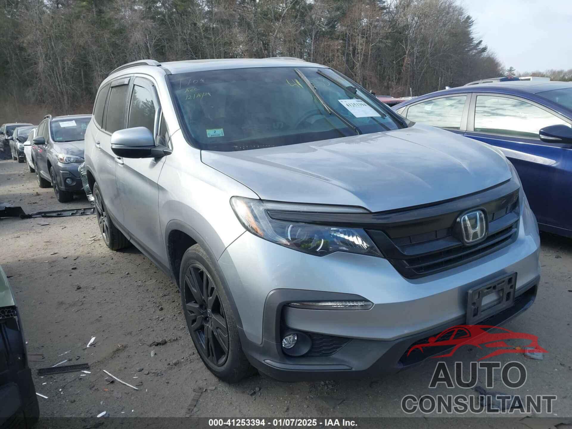 HONDA PILOT 2021 - 5FNYF6H29MB022130
