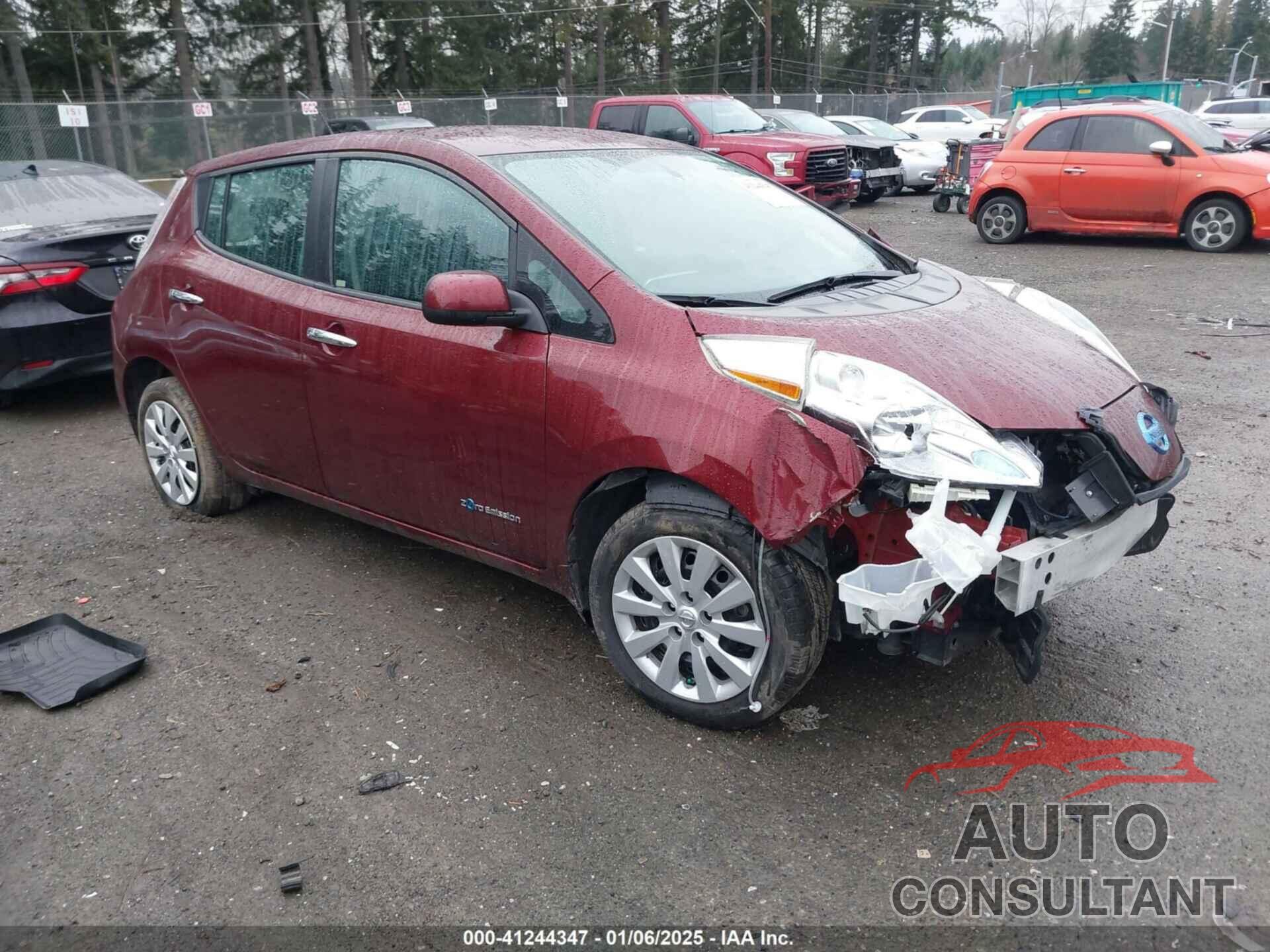 NISSAN LEAF 2017 - 1N4BZ0CPXHC310857
