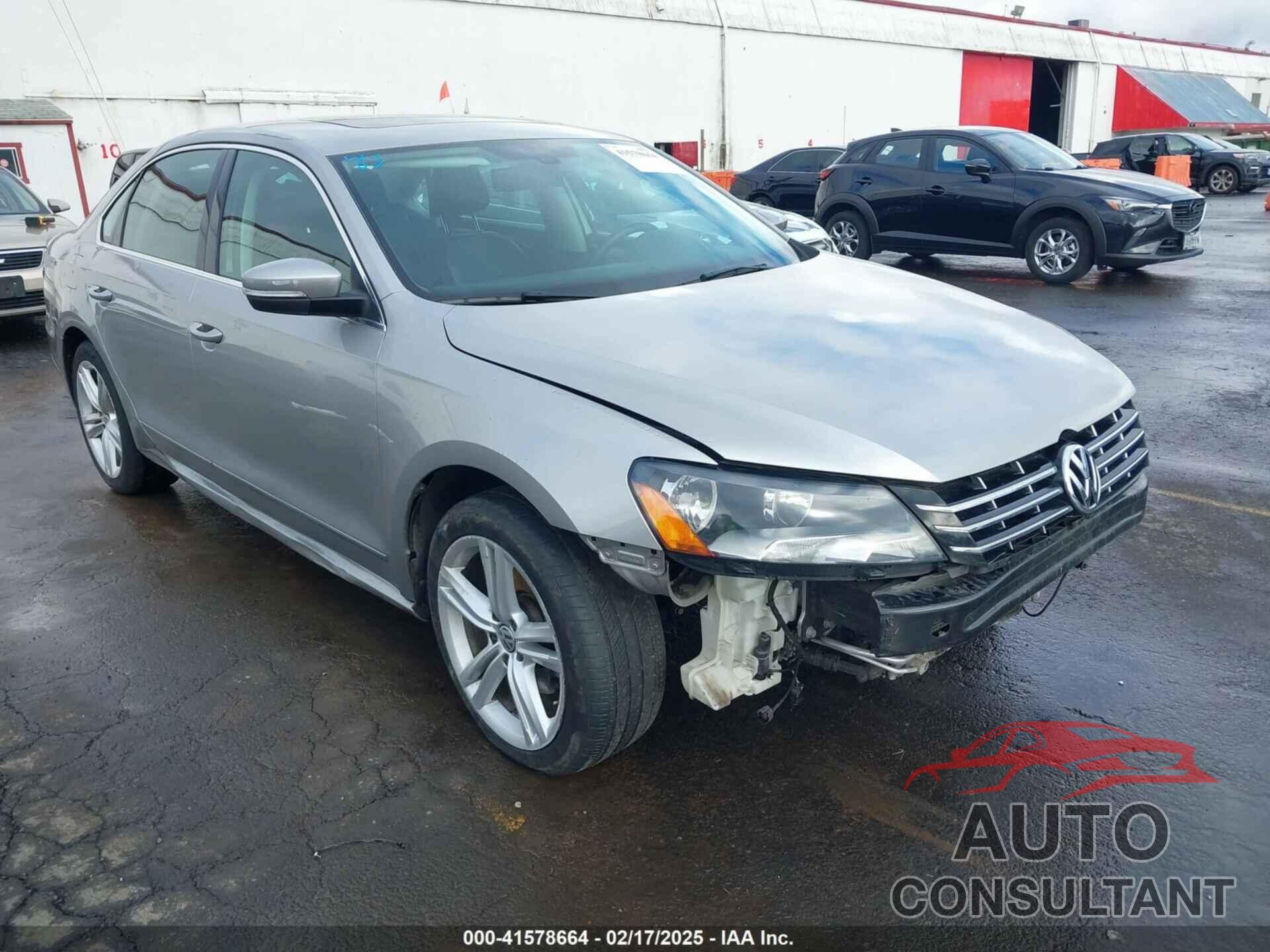 VOLKSWAGEN PASSAT 2013 - 1VWBN7A33DC080102
