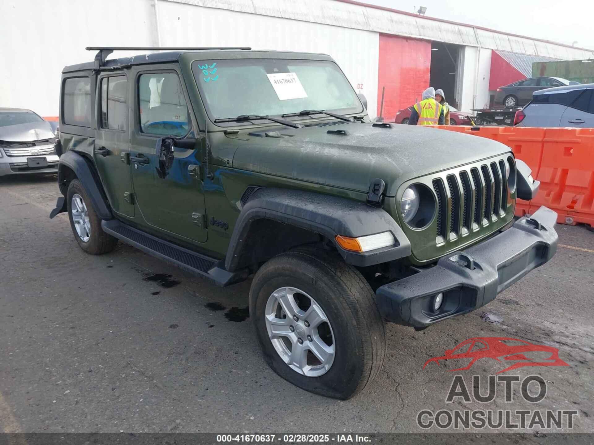 JEEP WRANGLER UNLIMITED 2021 - 1C4HJXDM1MW812674
