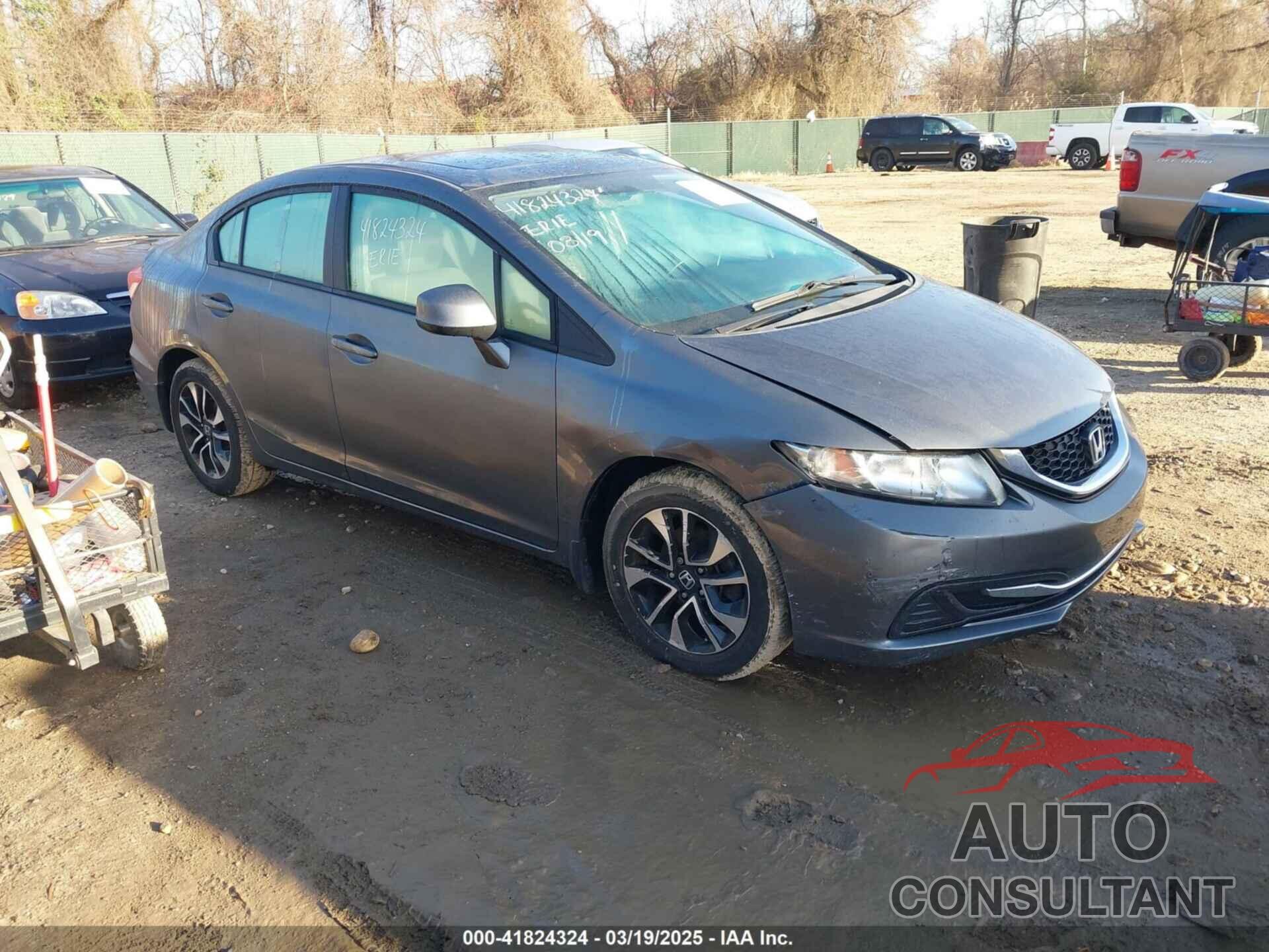 HONDA CIVIC 2013 - 19XFB2F8XDE045652