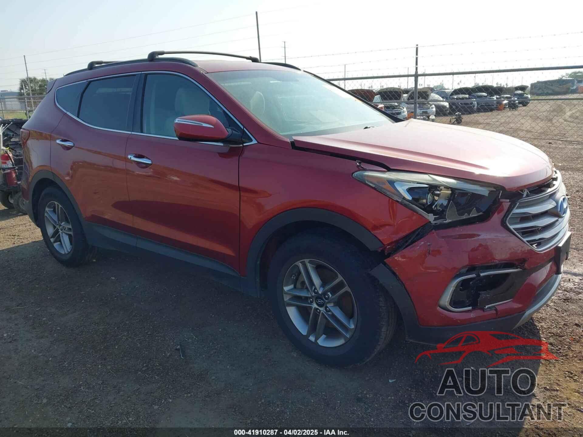 HYUNDAI SANTA FE SPORT 2018 - 5XYZU3LB2JG537197