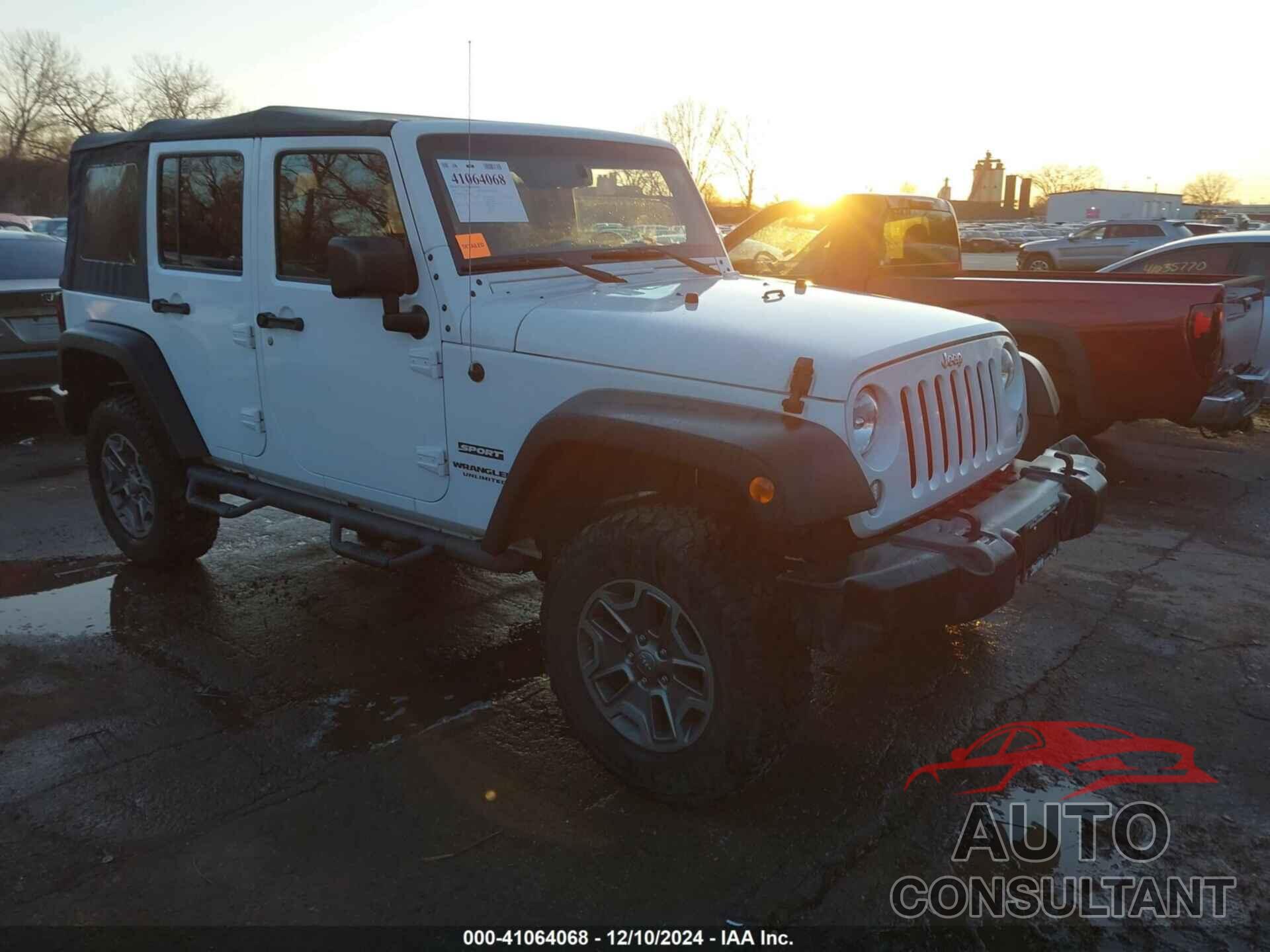 JEEP WRANGLER UNLIMITED 2017 - 1C4BJWDG1HL626599