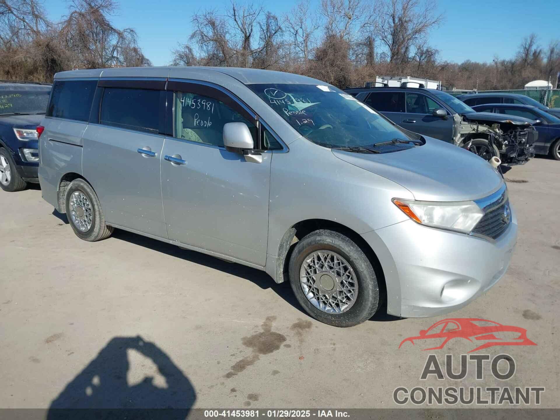 NISSAN QUEST 2012 - JN8AE2KP5C9041479