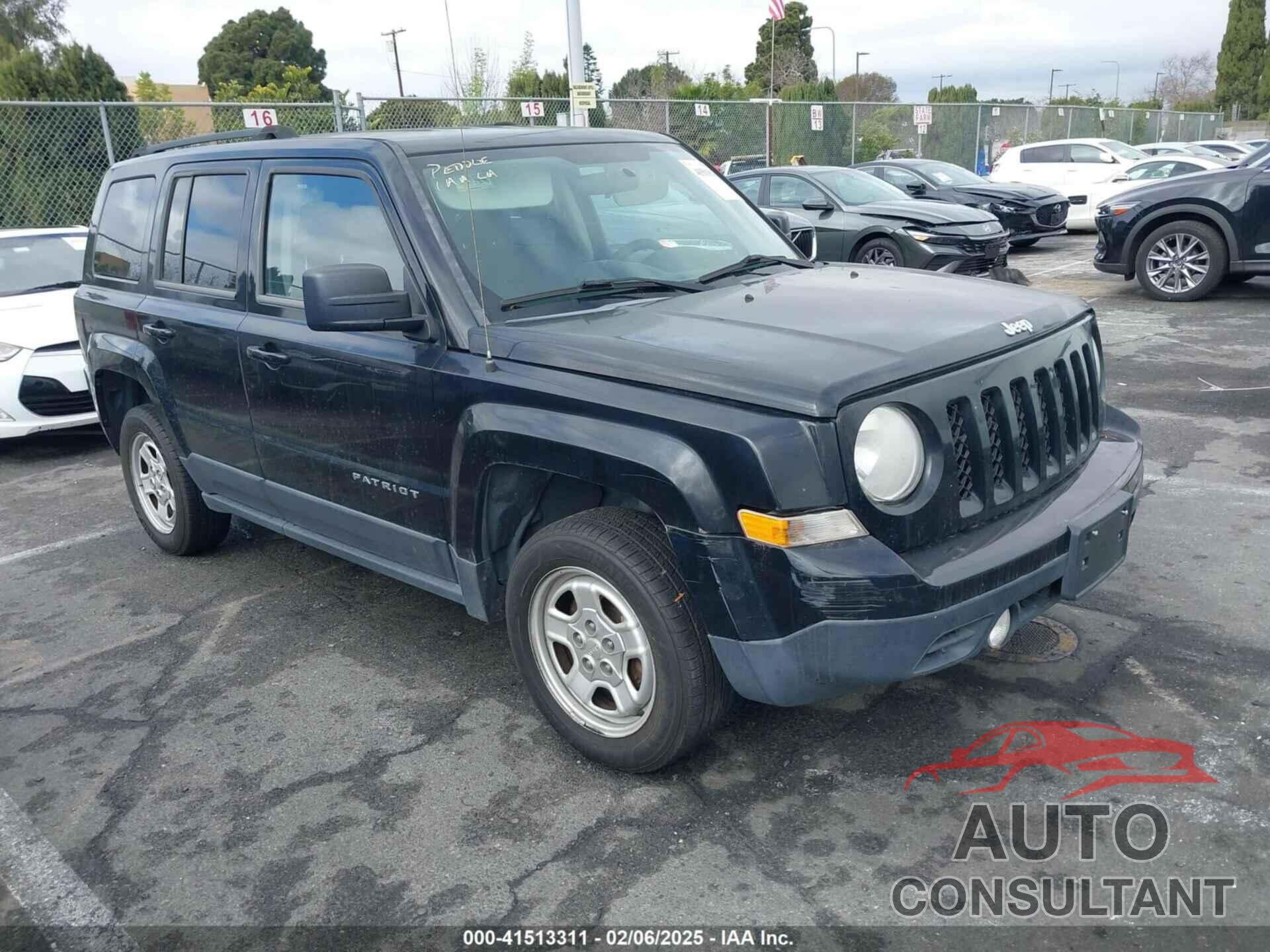JEEP PATRIOT 2014 - 1C4NJRBB6ED533637