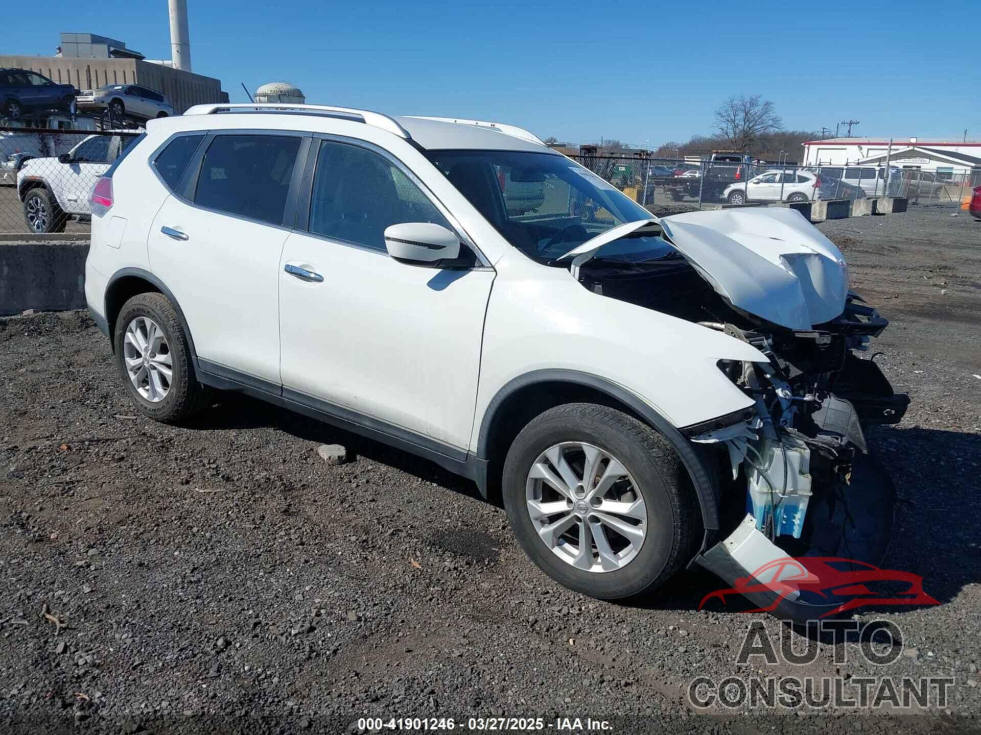 NISSAN ROGUE 2016 - KNMAT2MV7GP736514