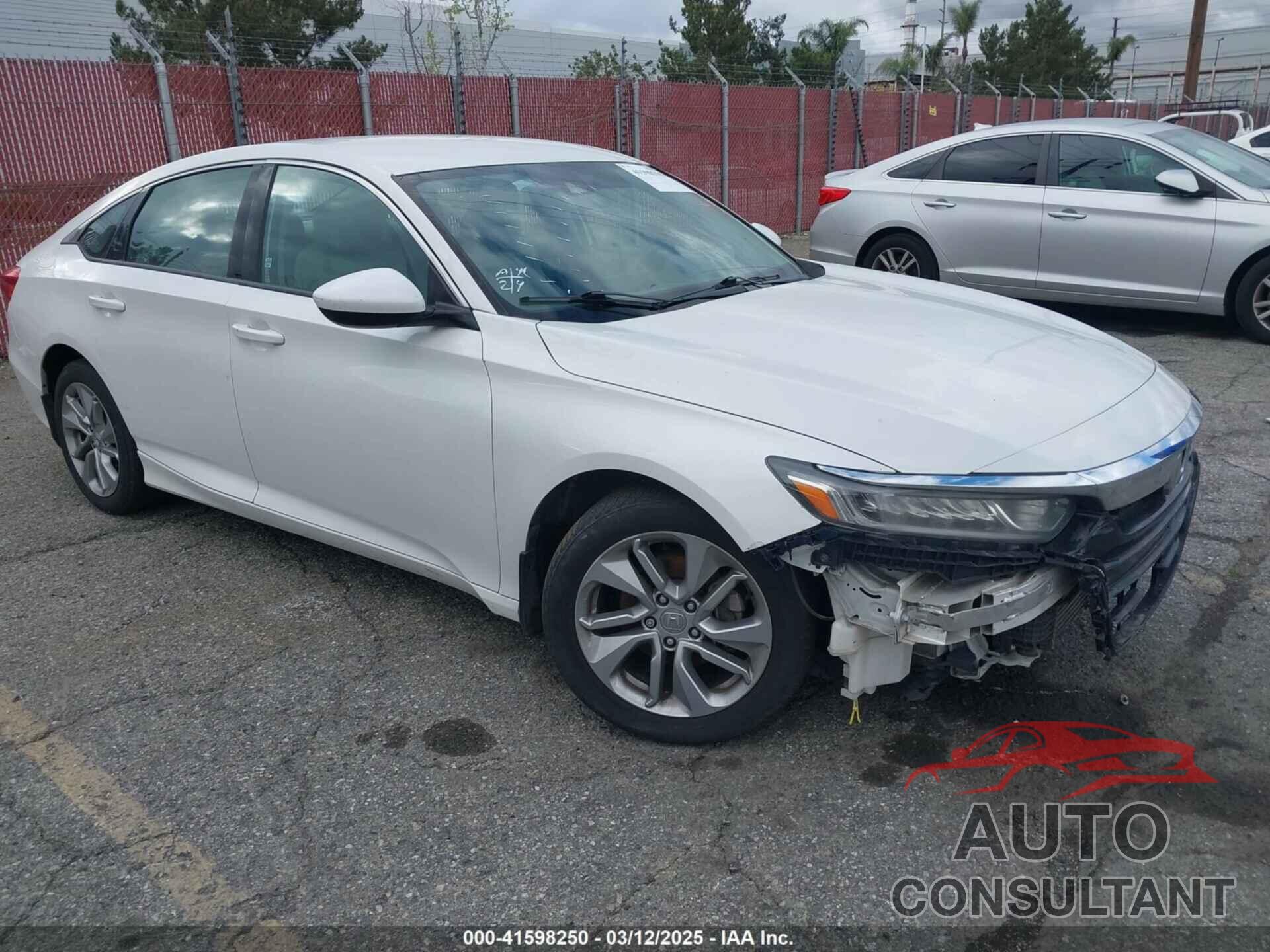HONDA ACCORD 2018 - 1HGCV1F12JA167607