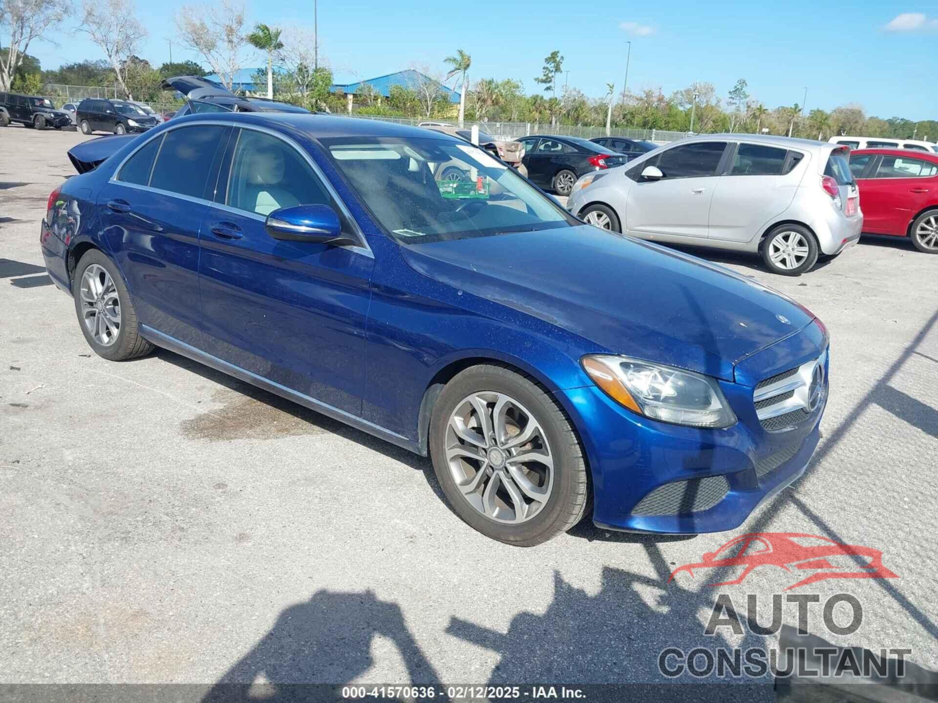 MERCEDES-BENZ C 300 2017 - 55SWF4JB3HU187584
