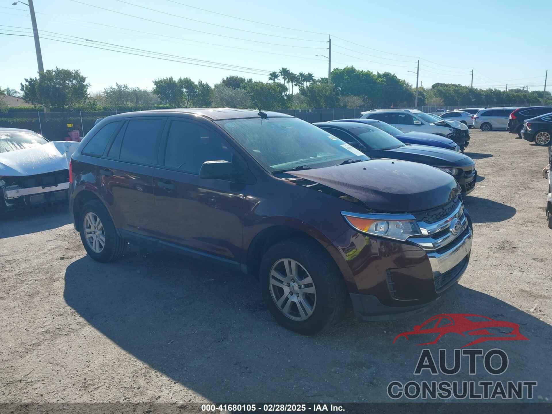 FORD EDGE 2012 - 2FMDK3GC9CBA44557
