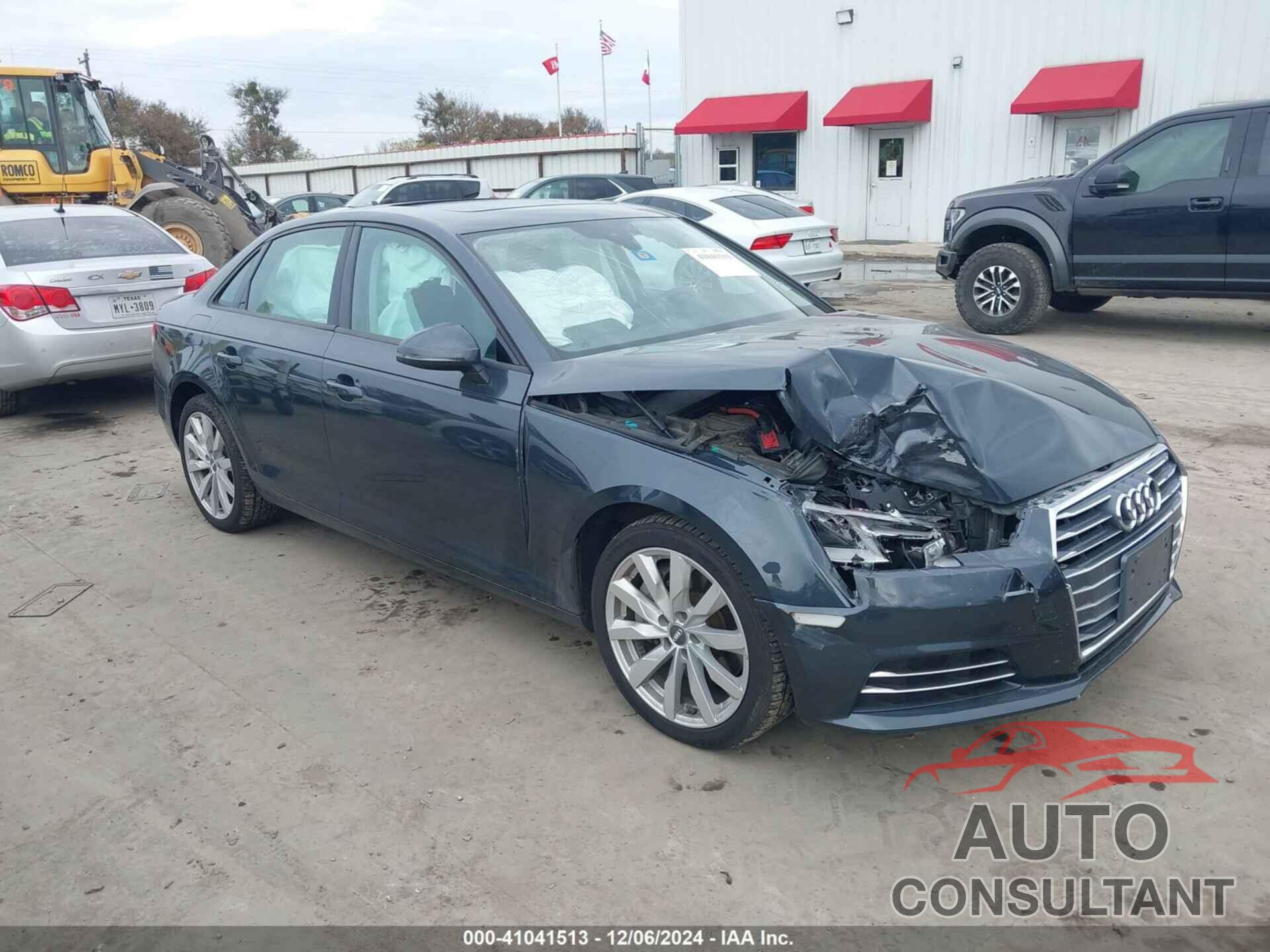 AUDI A4 2017 - WAUGNAF47HN024632