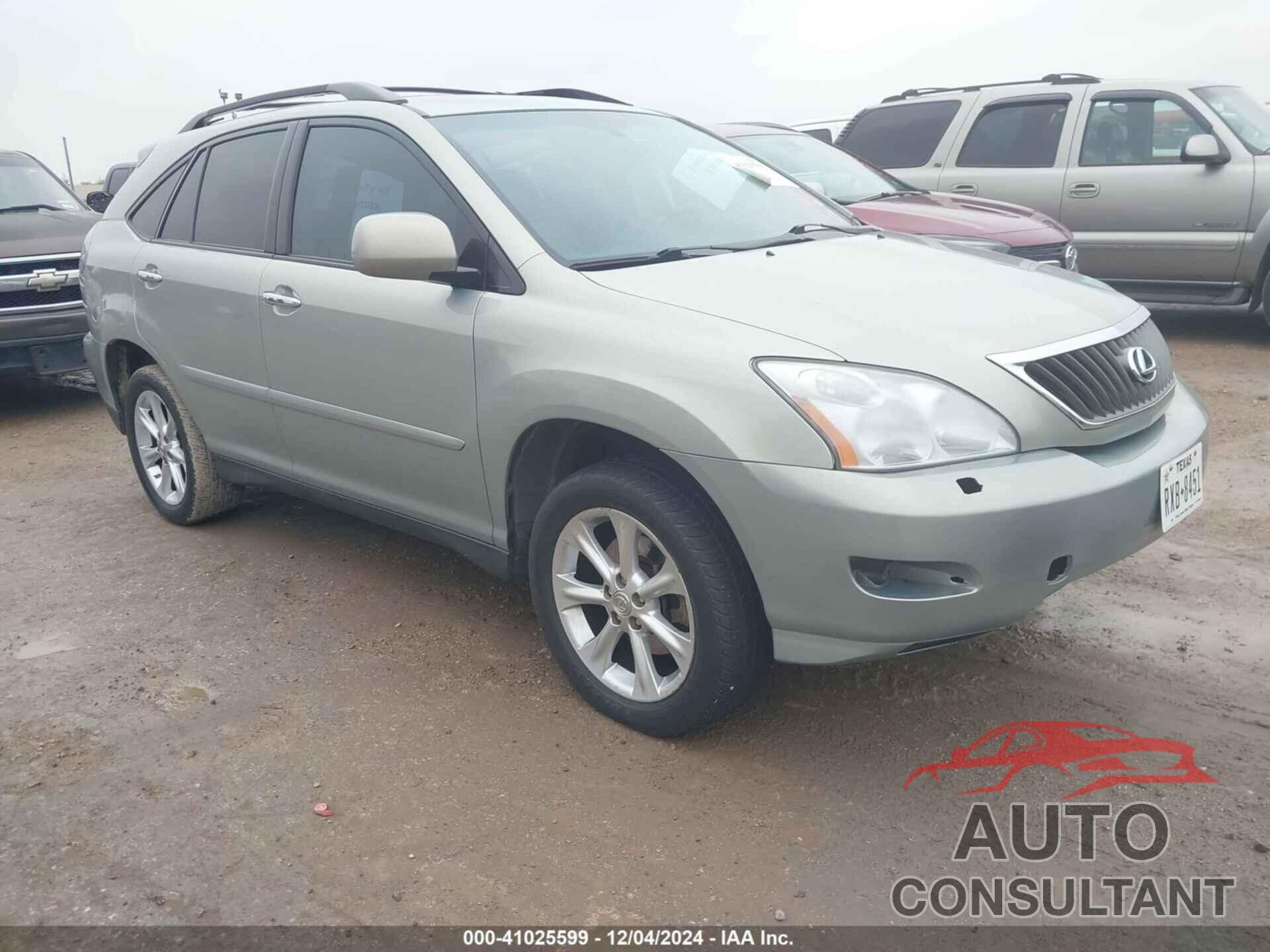 LEXUS RX 350 2009 - 2T2GK31U49C077688