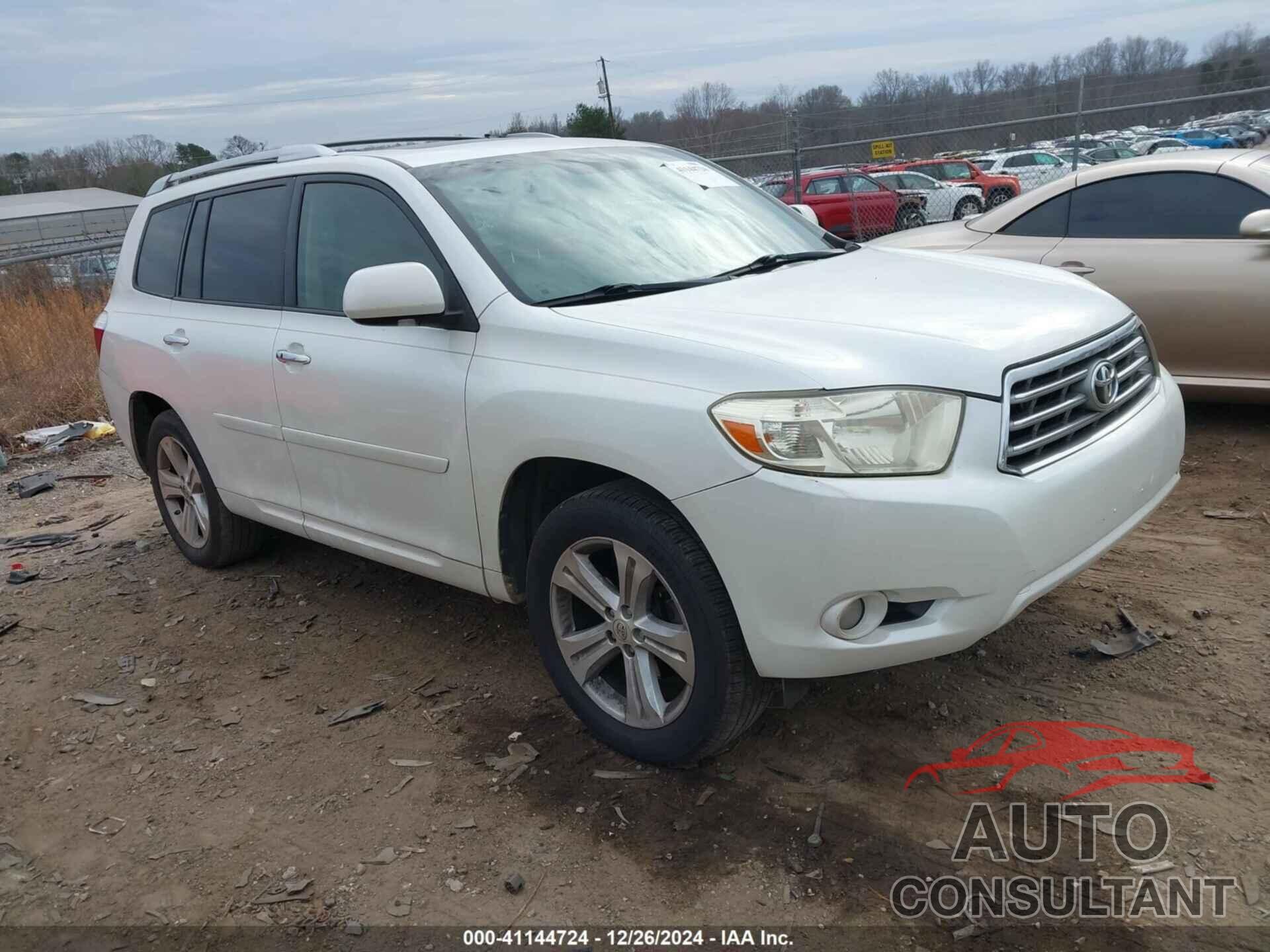 TOYOTA HIGHLANDER 2010 - JTEYK3EH6A2097218