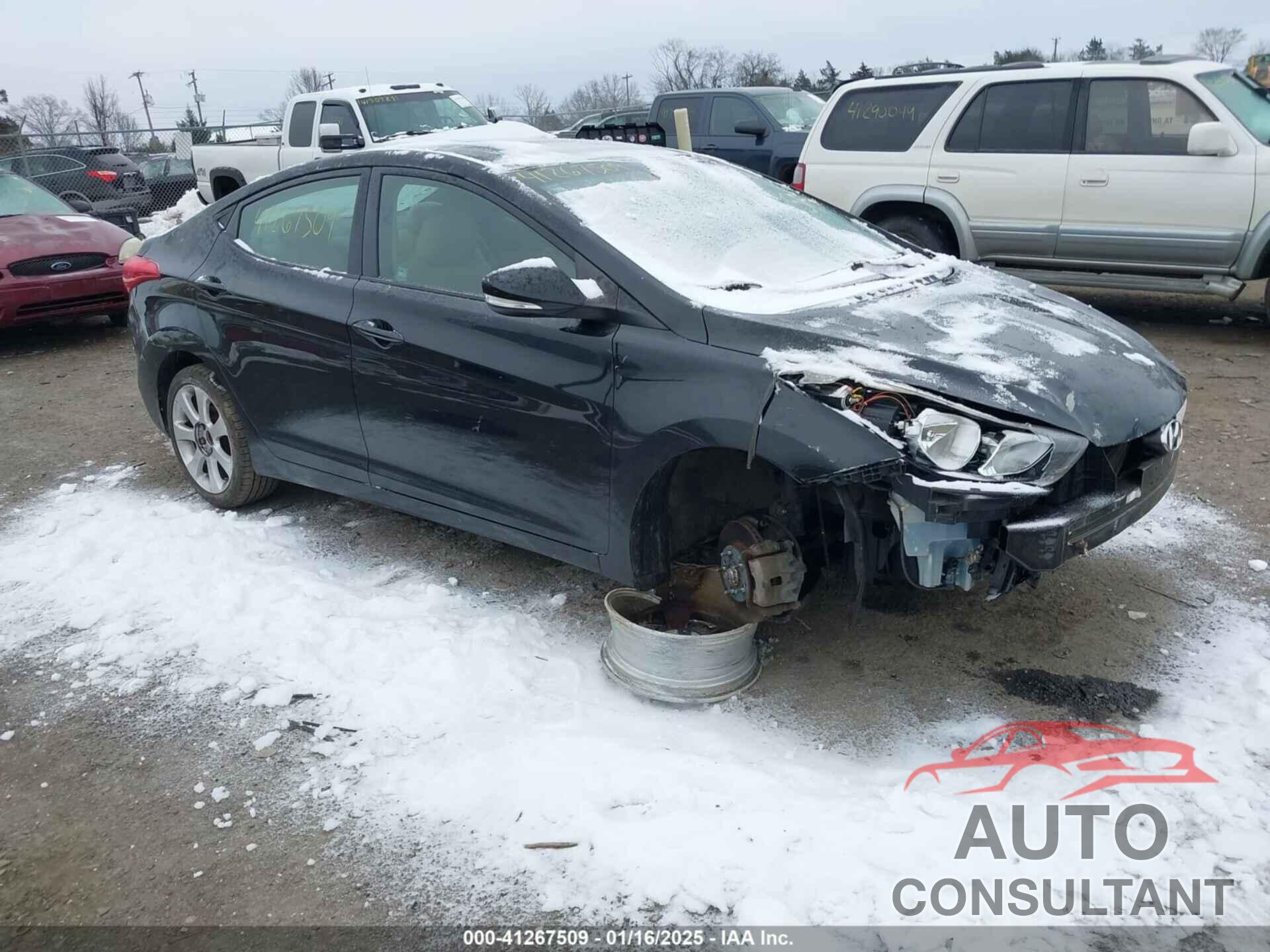 HYUNDAI ELANTRA 2013 - 5NPDH4AE6DH370499