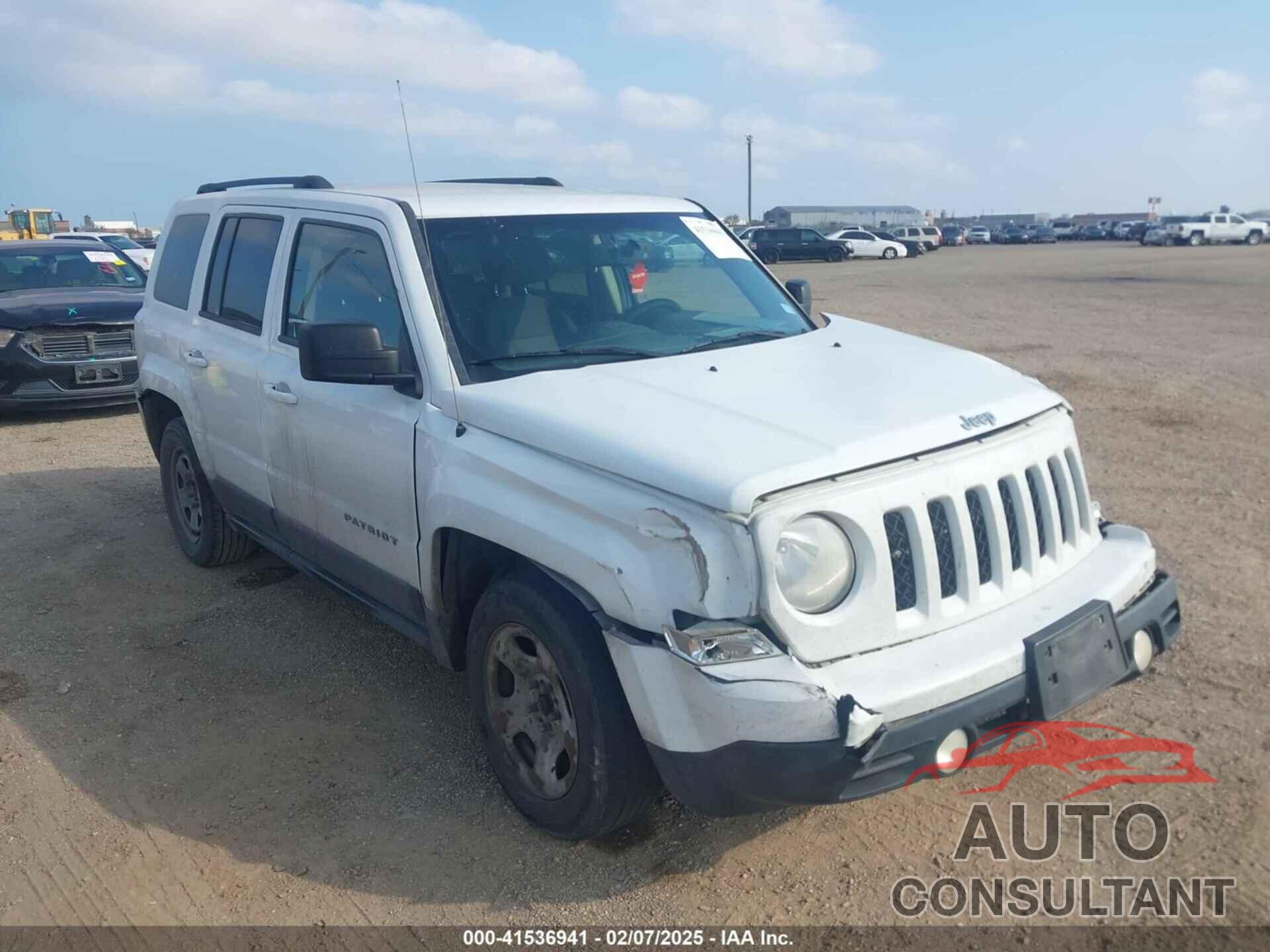 JEEP PATRIOT 2015 - 1C4NJPBB9FD410100