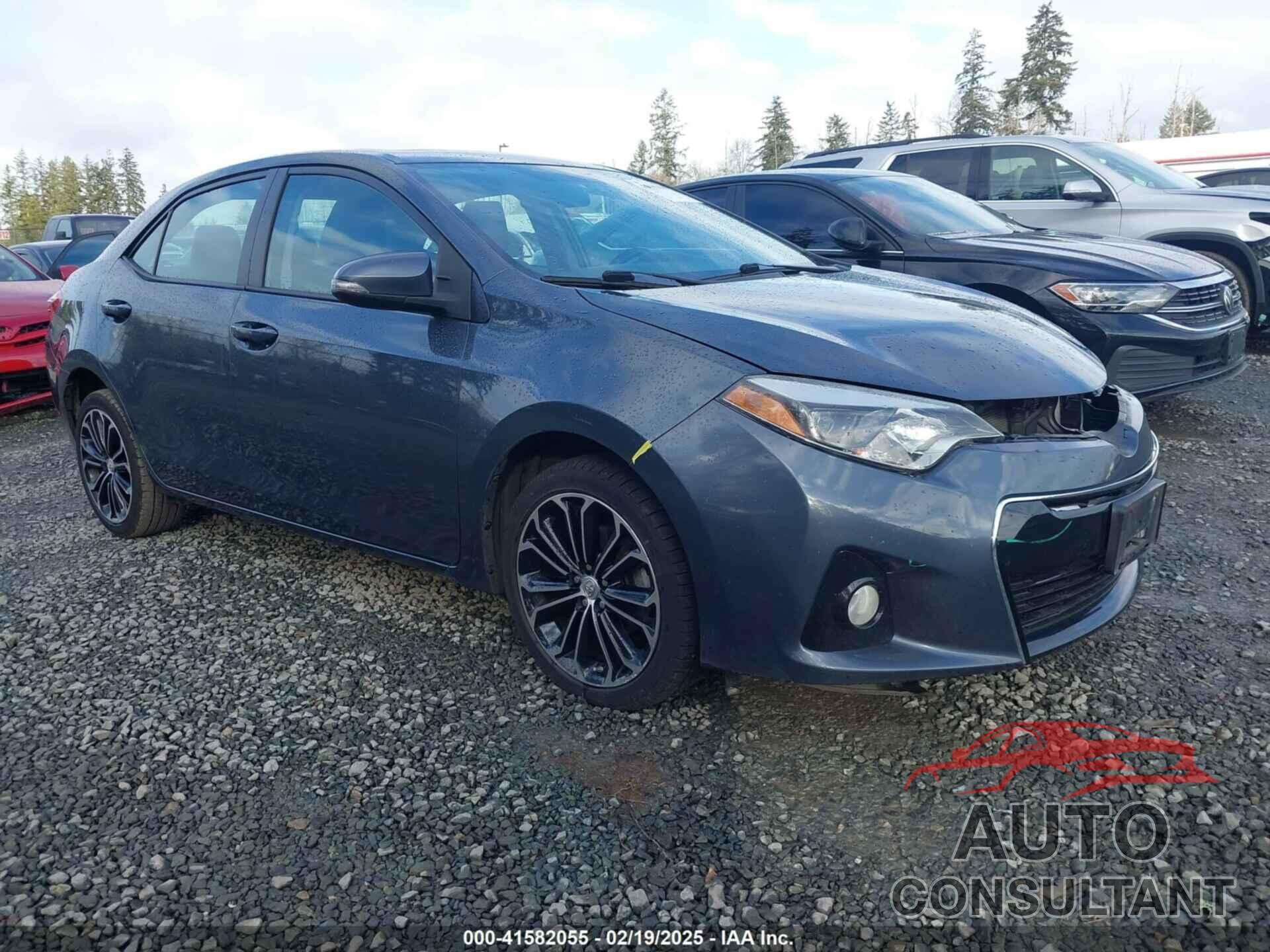 TOYOTA COROLLA 2016 - 2T1BURHE0GC492675