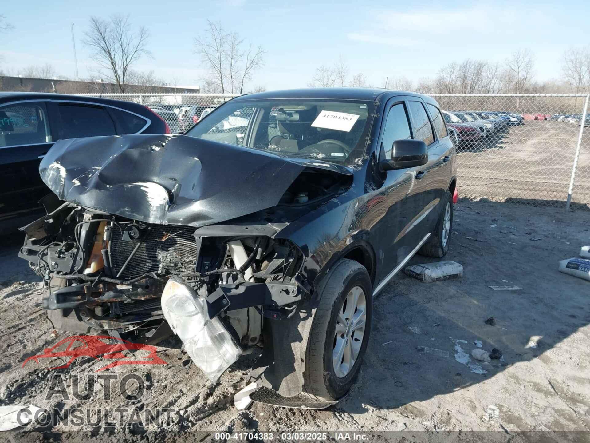 DODGE DURANGO 2013 - 1C4RDJAG3DC552612