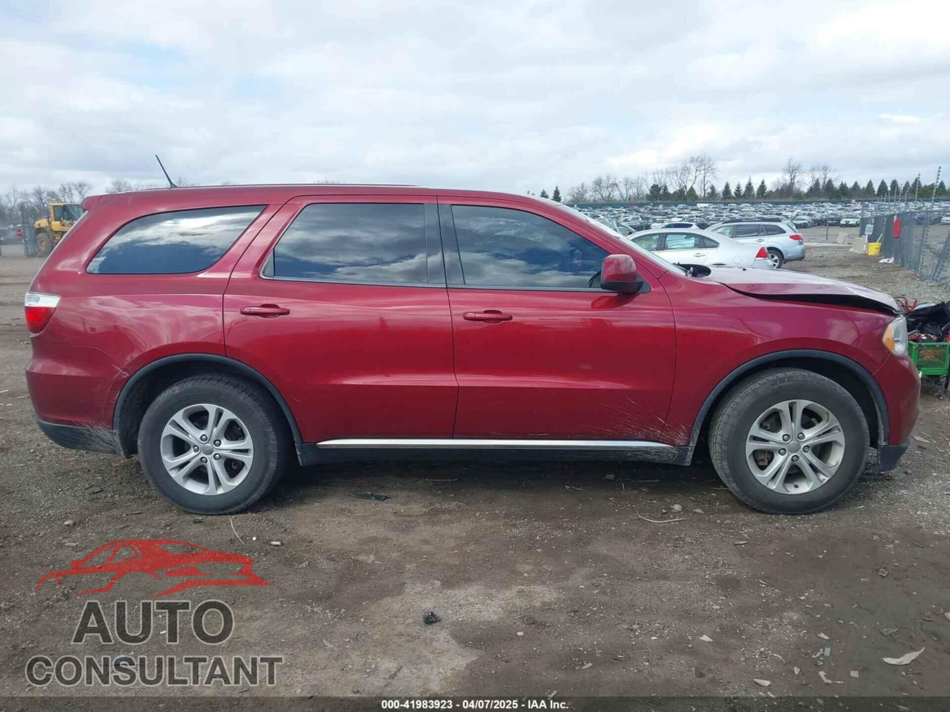 DODGE DURANGO 2013 - 1C4RDJAG4DC682785