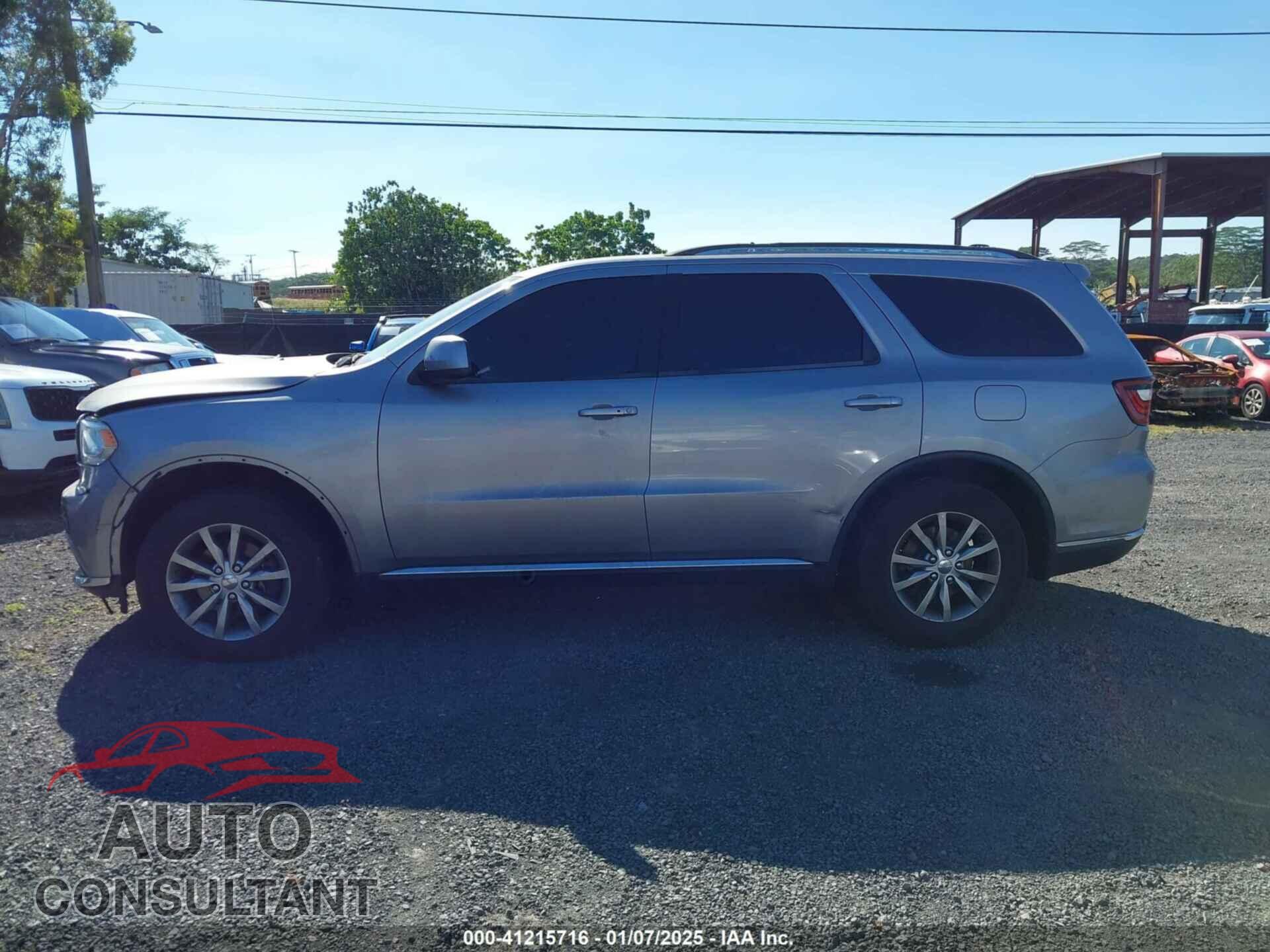 DODGE DURANGO 2017 - 1C4RDJAG4HC753098
