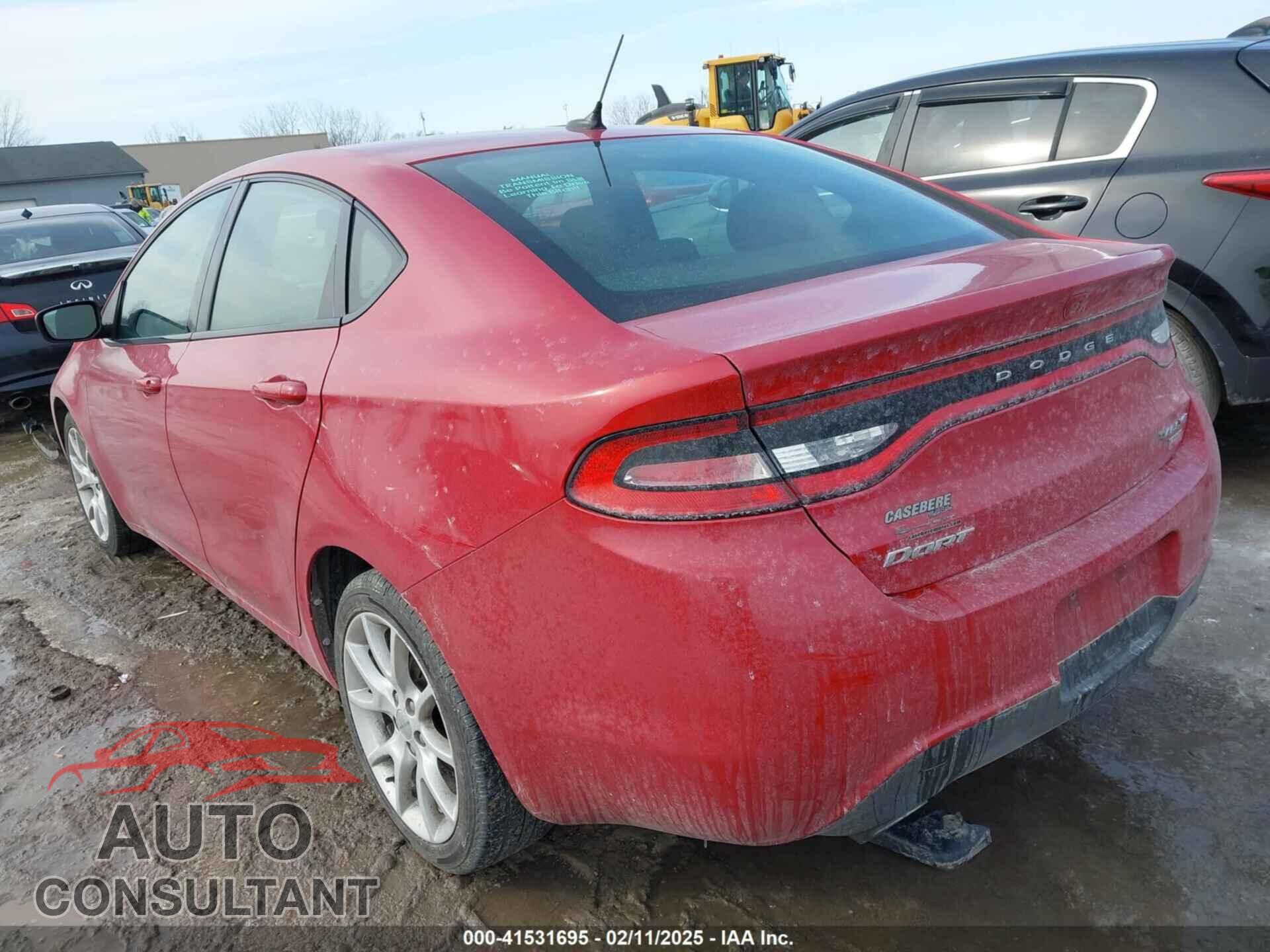 DODGE DART 2013 - 1C3CDFBH6DD682585
