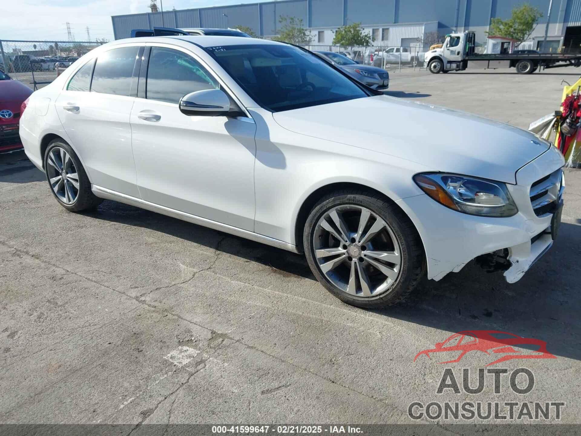 MERCEDES-BENZ C 300 2016 - 55SWF4JB8GU128268