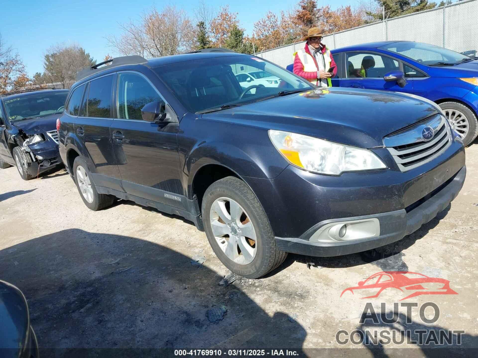 SUBARU OUTBACK 2011 - 4S4BRCGC6B1444170