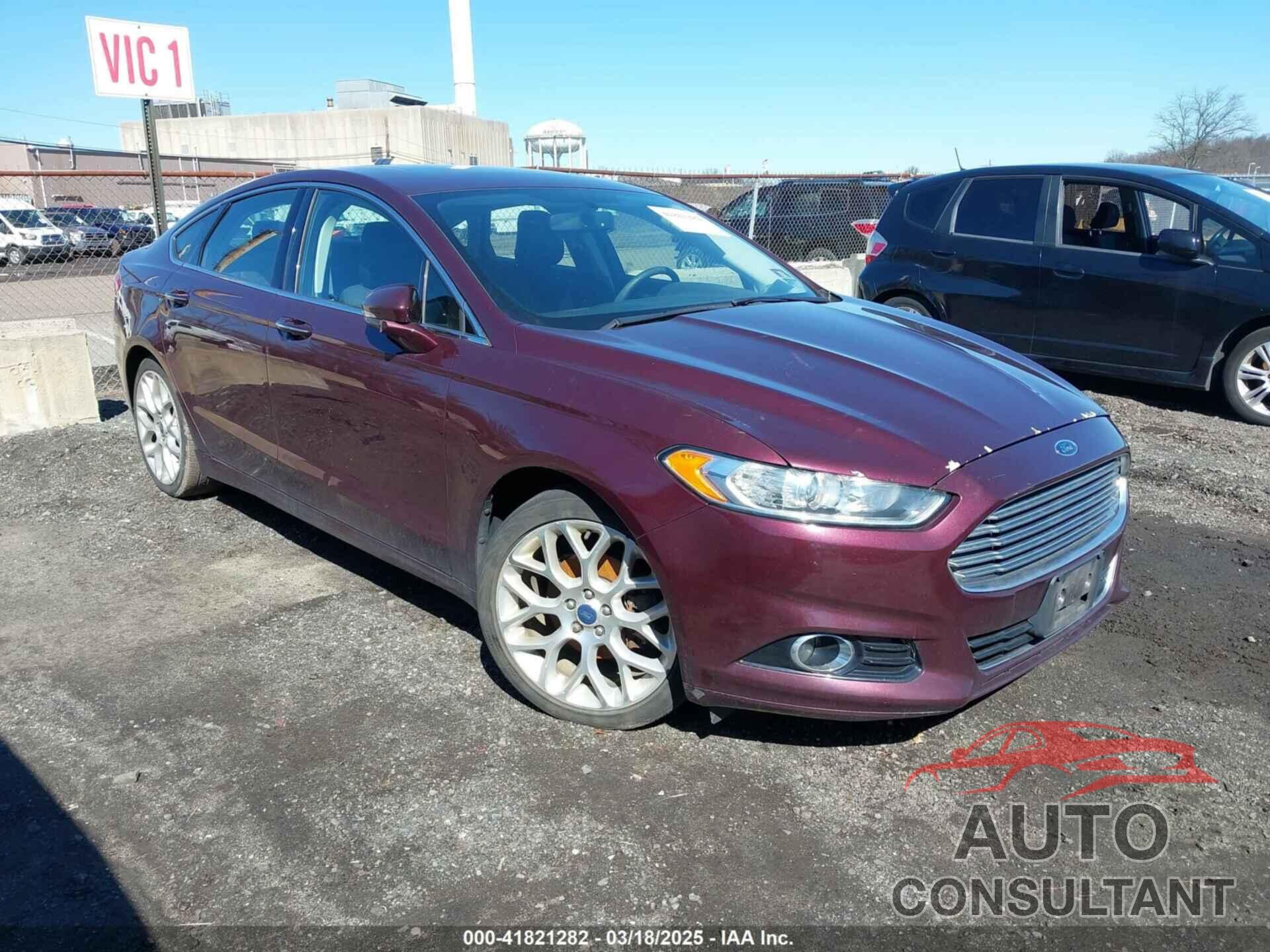 FORD FUSION 2013 - 3FA6P0K95DR387089