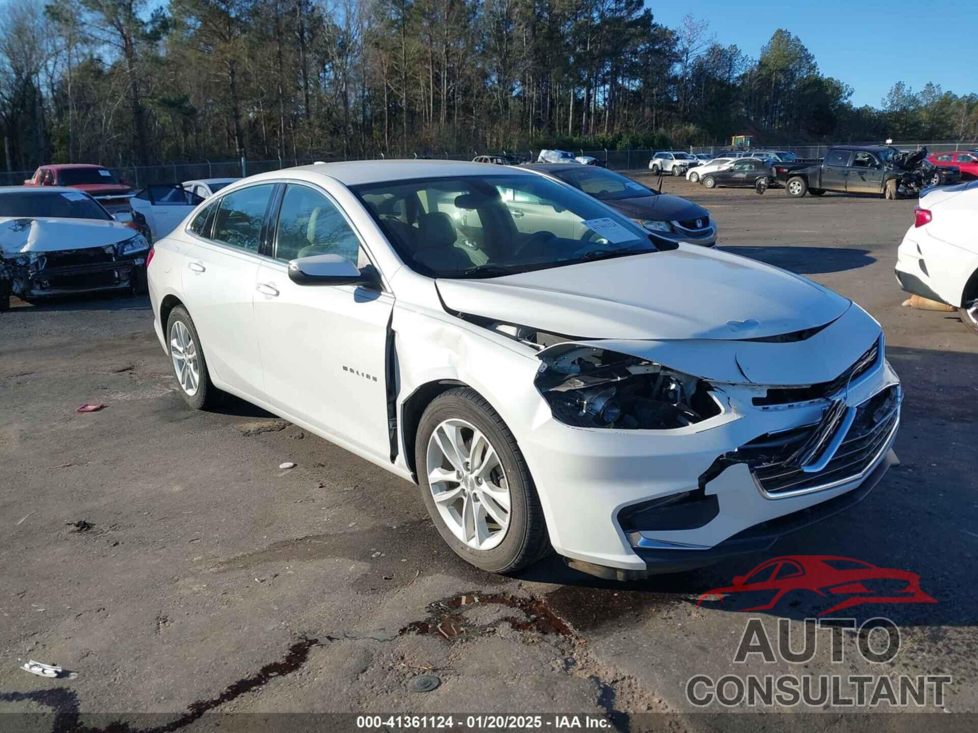 CHEVROLET MALIBU 2016 - 1G1ZE5ST8GF201755
