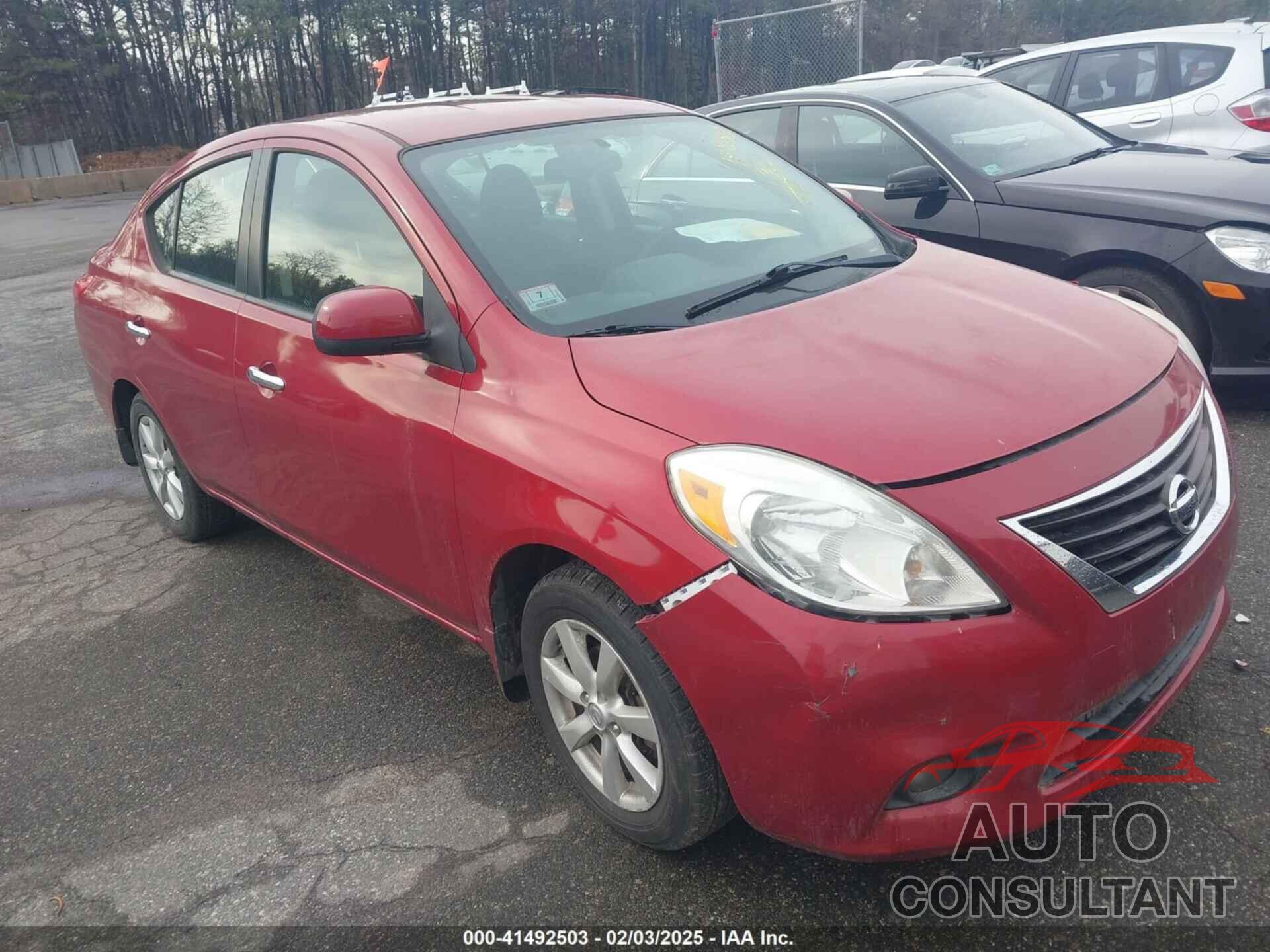 NISSAN VERSA 2012 - 3N1CN7AP8CL889594