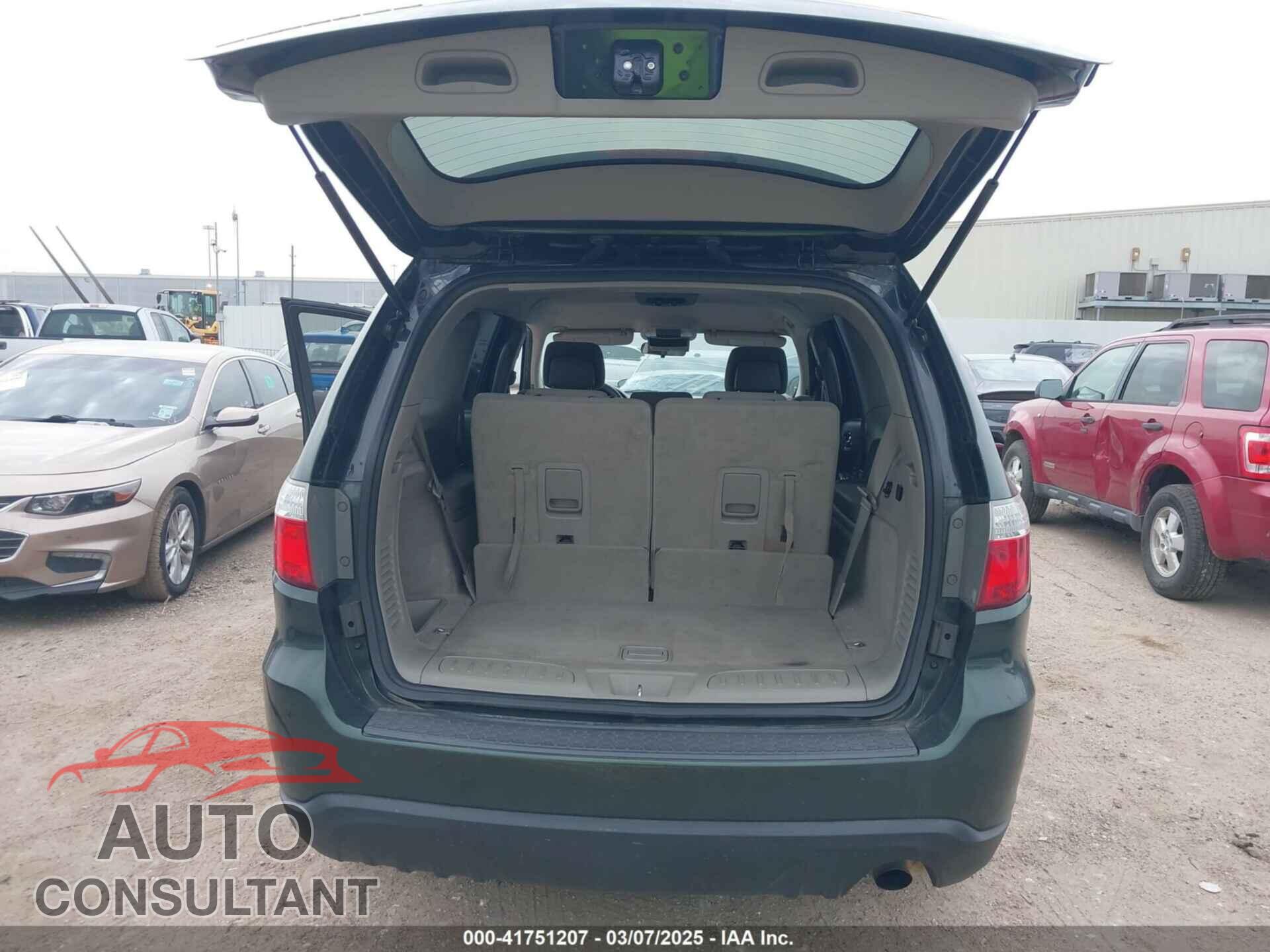 DODGE DURANGO 2011 - 1D4RD2GG8BC630461