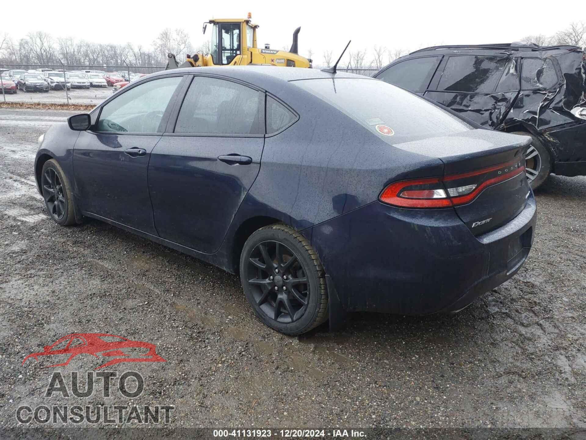 DODGE DART 2015 - 1C3CDFBB7FD116465